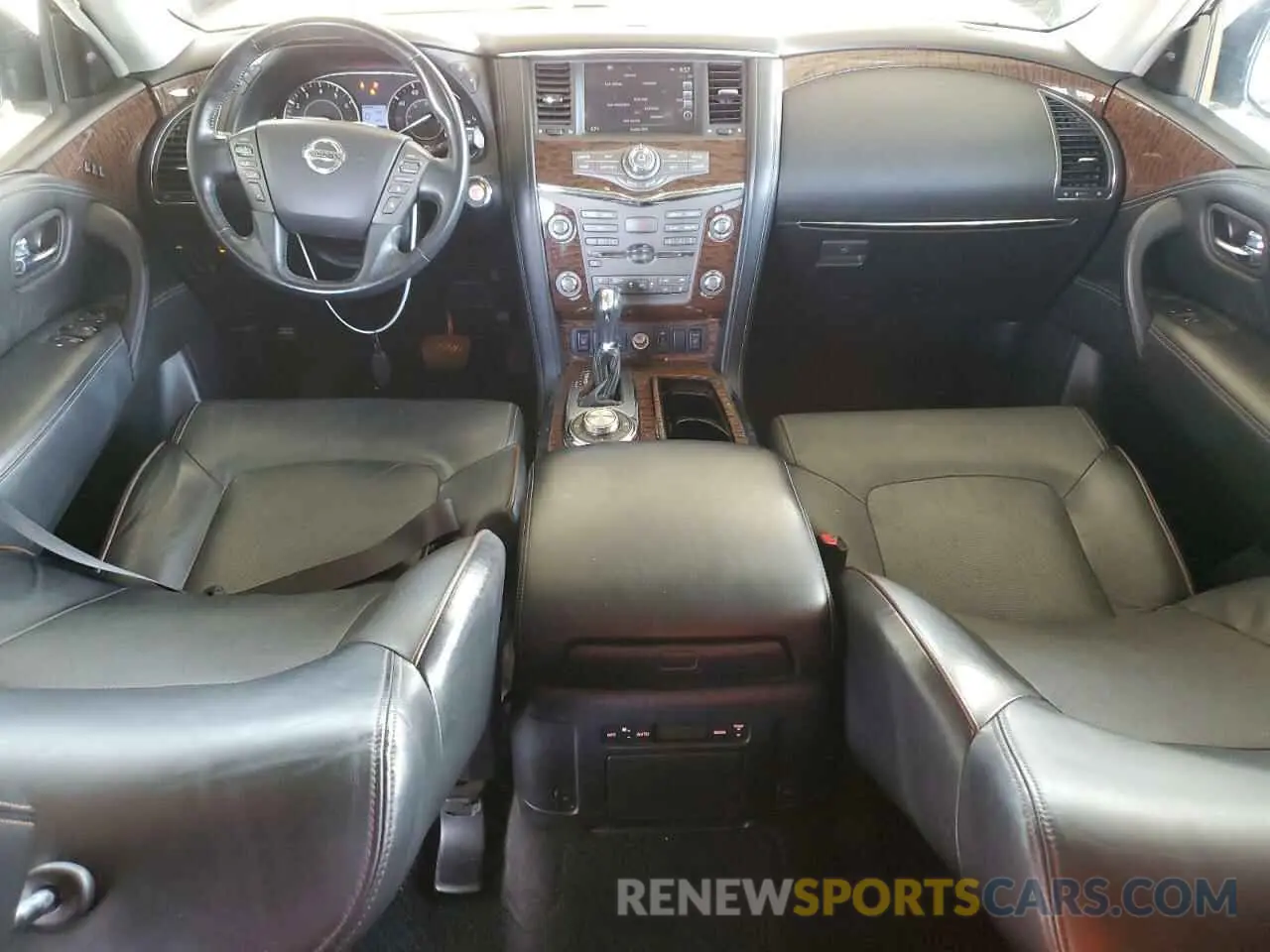 8 Photograph of a damaged car JN8AY2NCXK9587192 NISSAN ARMADA 2019