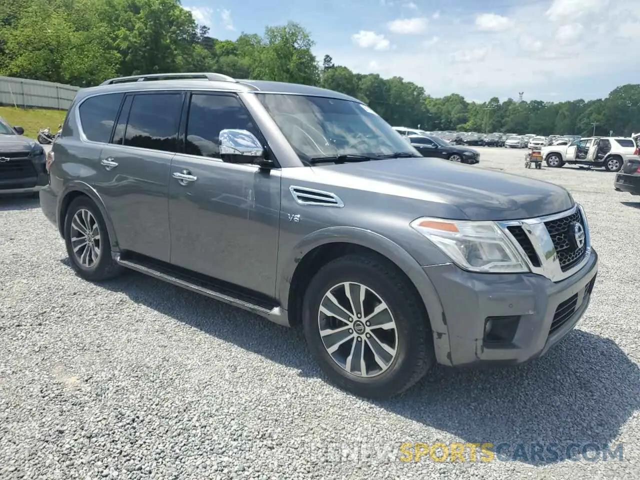 4 Фотография поврежденного автомобиля JN8AY2ND0K9092444 NISSAN ARMADA 2019