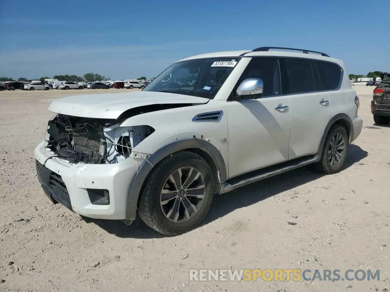 1 Photograph of a damaged car JN8AY2ND1K9085325 NISSAN ARMADA 2019