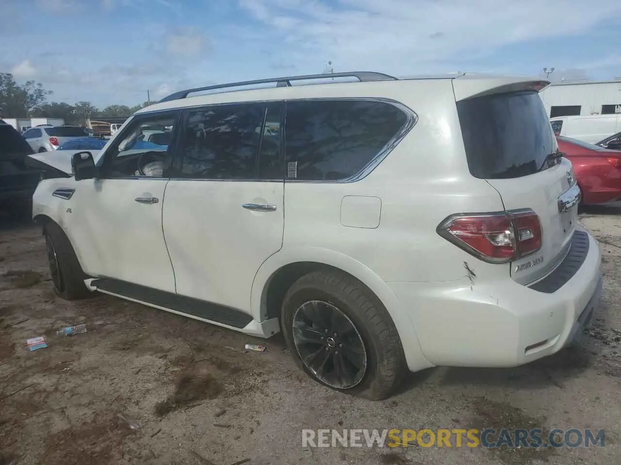 2 Photograph of a damaged car JN8AY2ND1K9087124 NISSAN ARMADA 2019