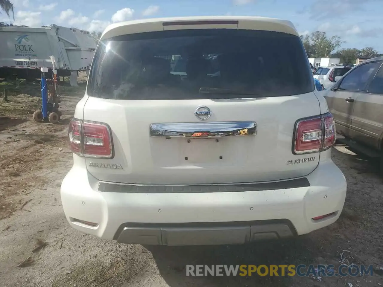 6 Photograph of a damaged car JN8AY2ND1K9087124 NISSAN ARMADA 2019