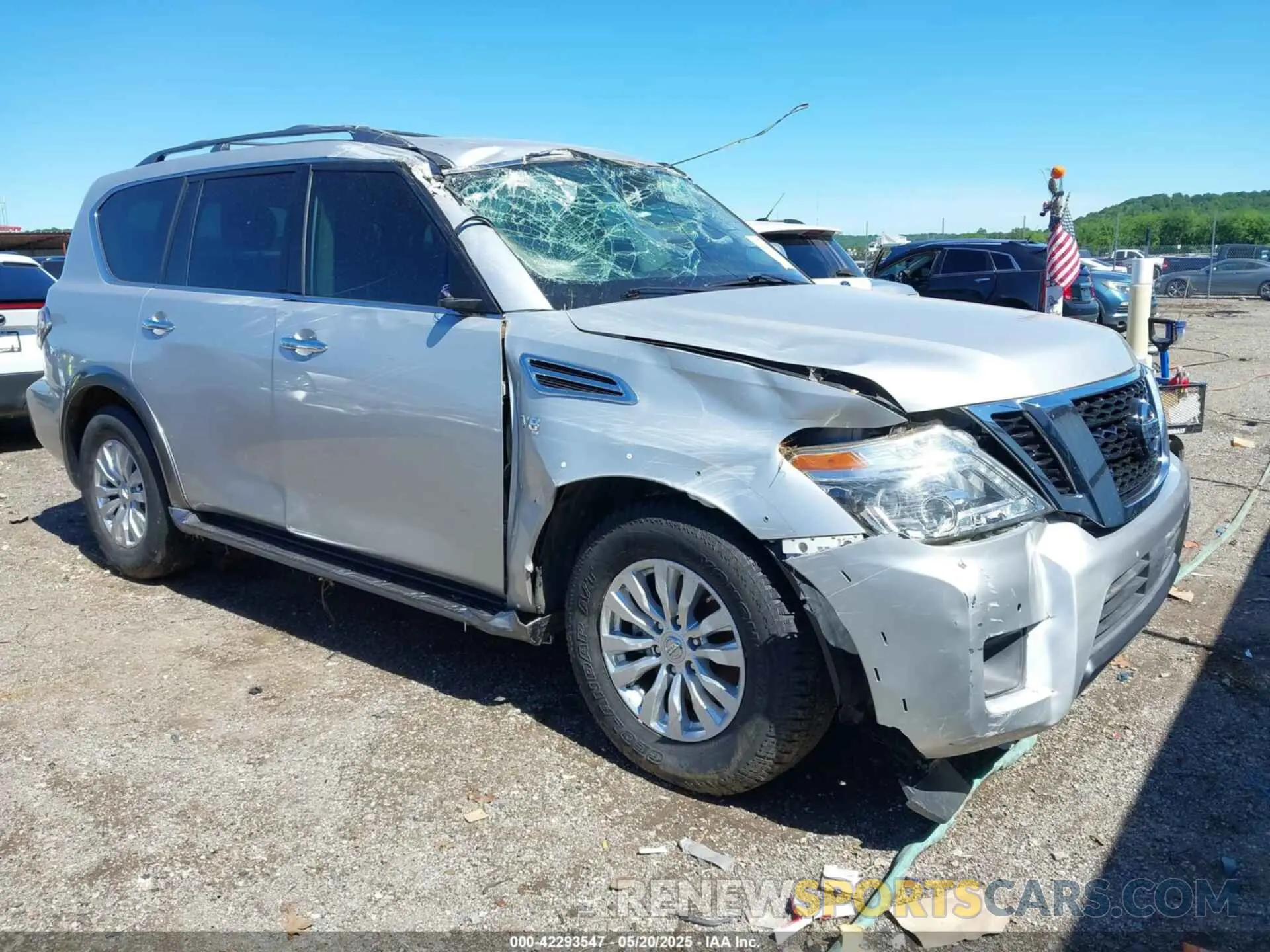 1 Фотография поврежденного автомобиля JN8AY2ND1KX009177 NISSAN ARMADA 2019