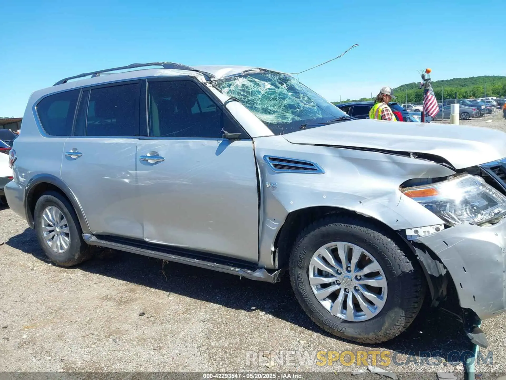 14 Фотография поврежденного автомобиля JN8AY2ND1KX009177 NISSAN ARMADA 2019