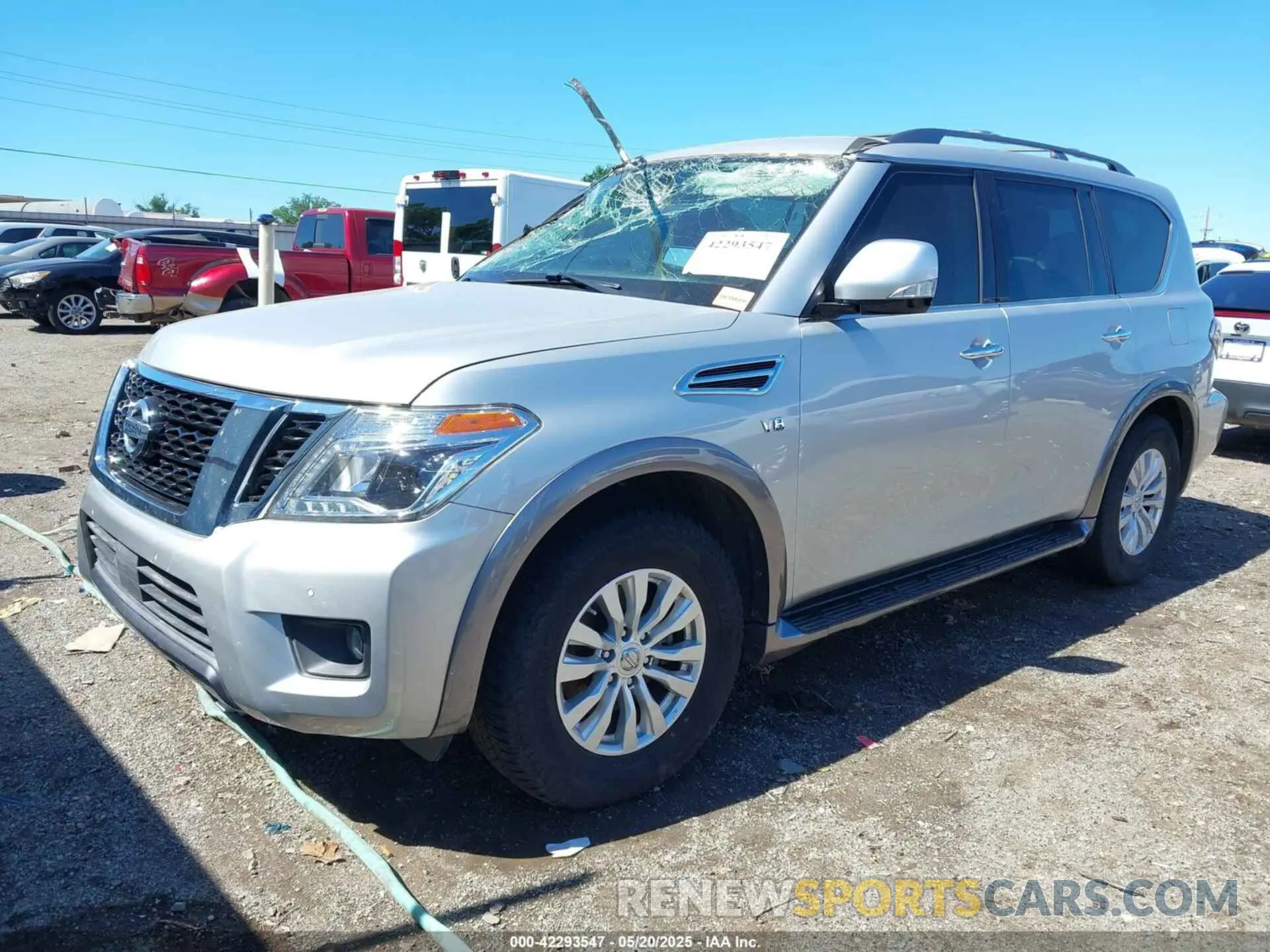 2 Фотография поврежденного автомобиля JN8AY2ND1KX009177 NISSAN ARMADA 2019