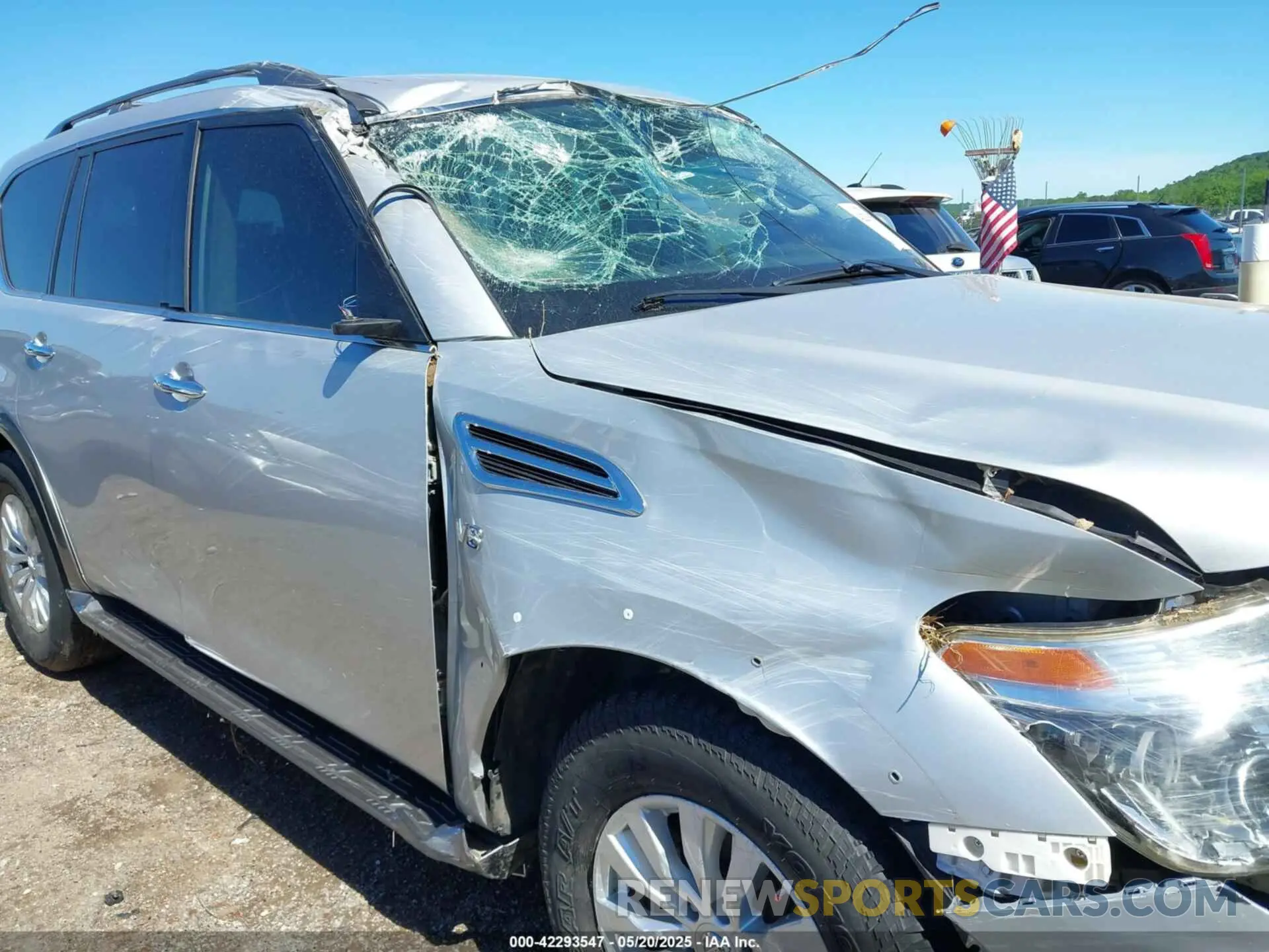 6 Фотография поврежденного автомобиля JN8AY2ND1KX009177 NISSAN ARMADA 2019