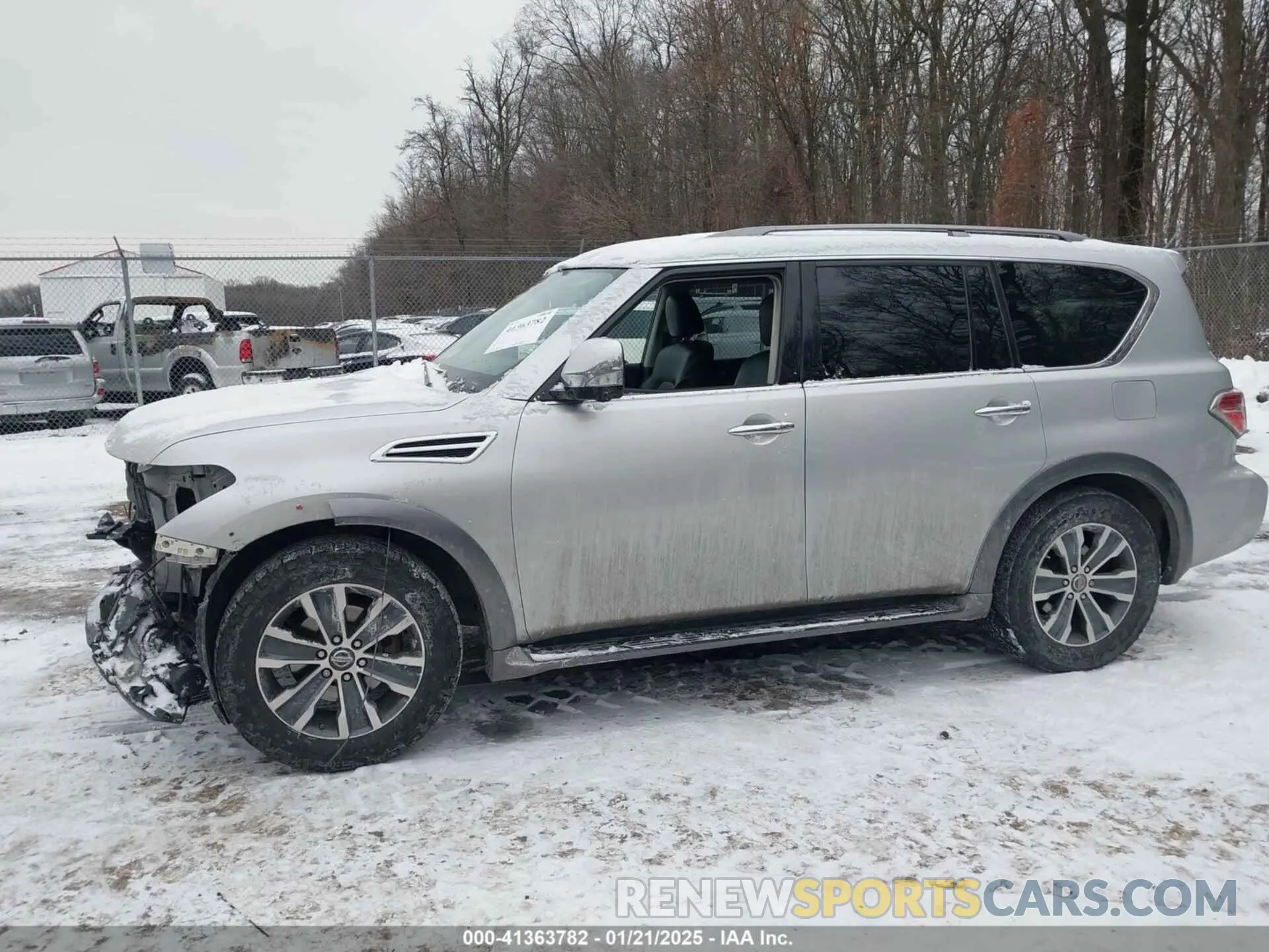 15 Photograph of a damaged car JN8AY2ND2K9091621 NISSAN ARMADA 2019