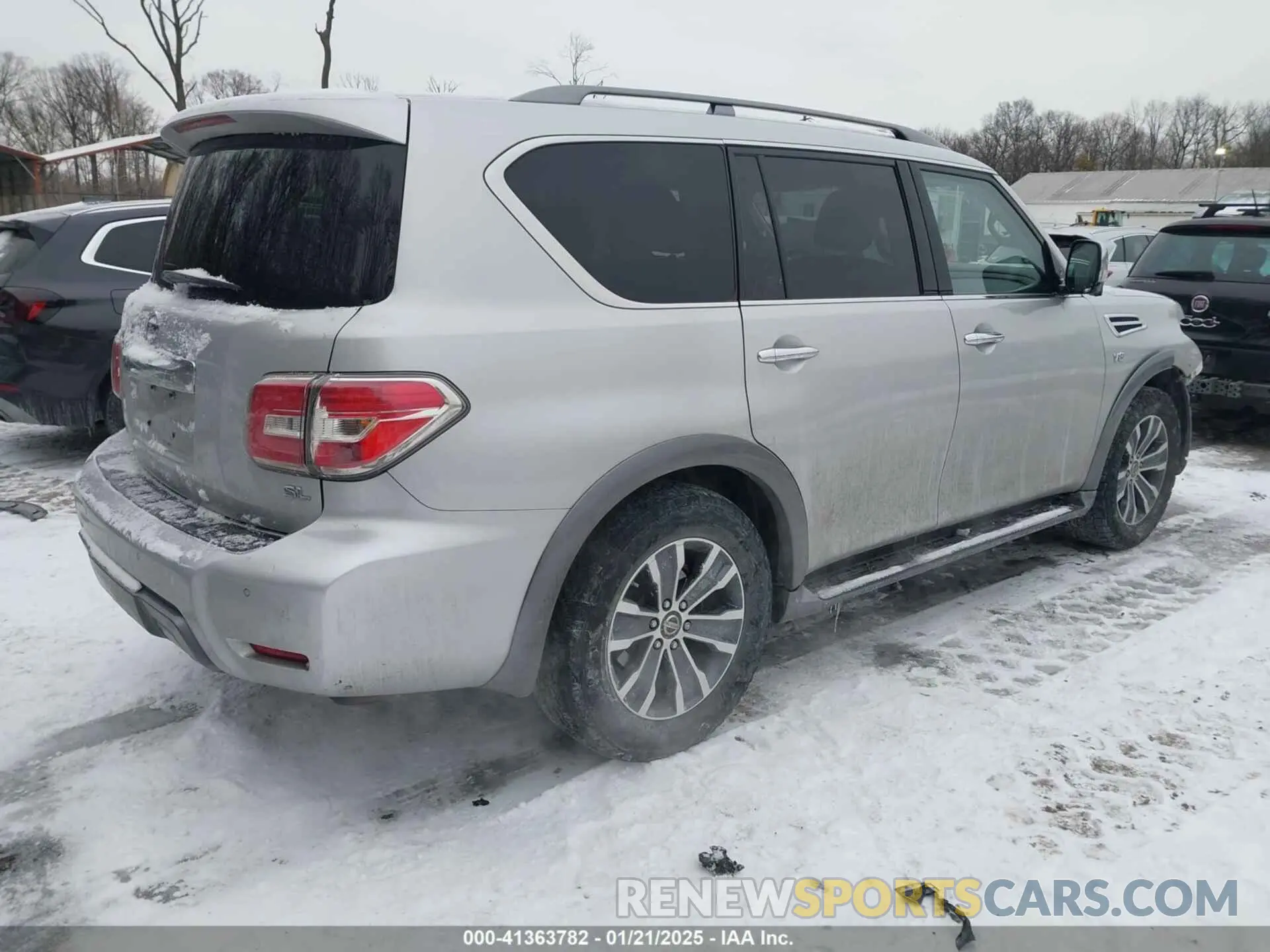 4 Photograph of a damaged car JN8AY2ND2K9091621 NISSAN ARMADA 2019