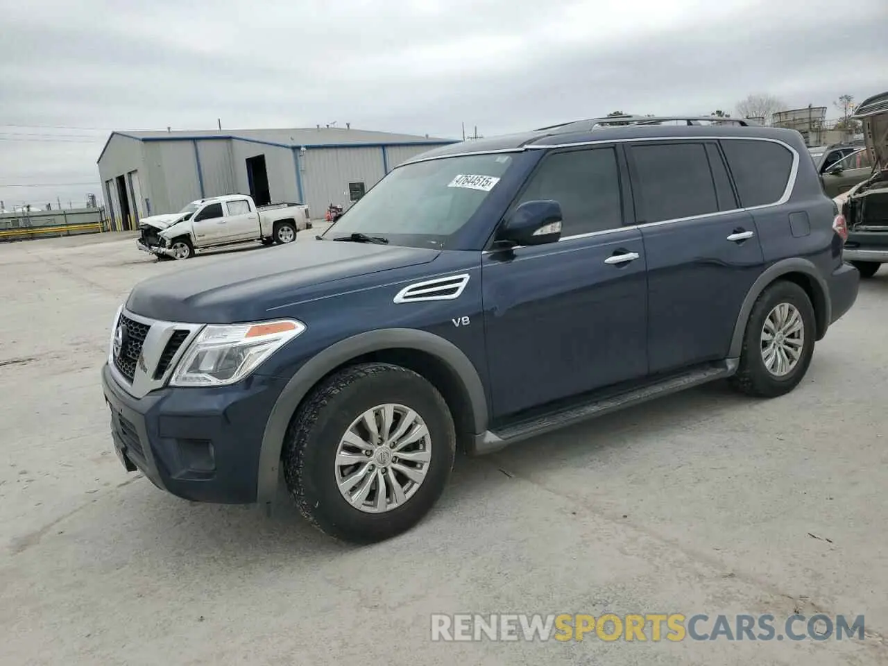 1 Photograph of a damaged car JN8AY2ND3K9089263 NISSAN ARMADA 2019