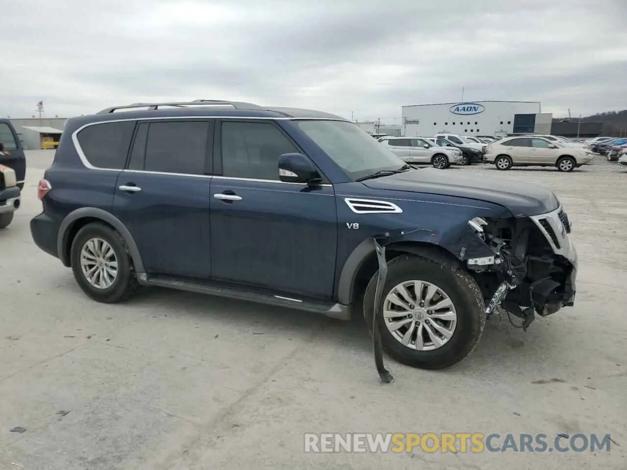 4 Photograph of a damaged car JN8AY2ND3K9089263 NISSAN ARMADA 2019