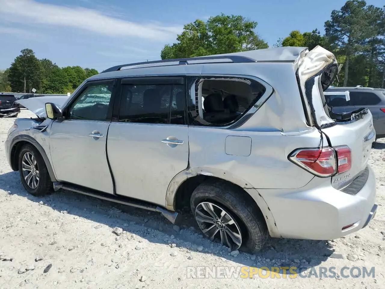 2 Photograph of a damaged car JN8AY2ND4K9087456 NISSAN ARMADA 2019