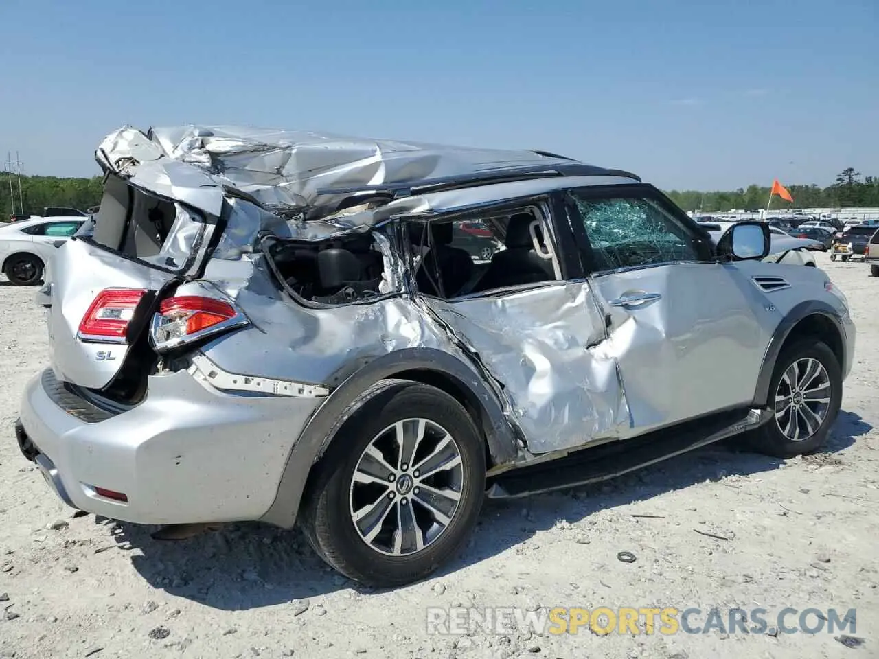 3 Photograph of a damaged car JN8AY2ND4K9087456 NISSAN ARMADA 2019