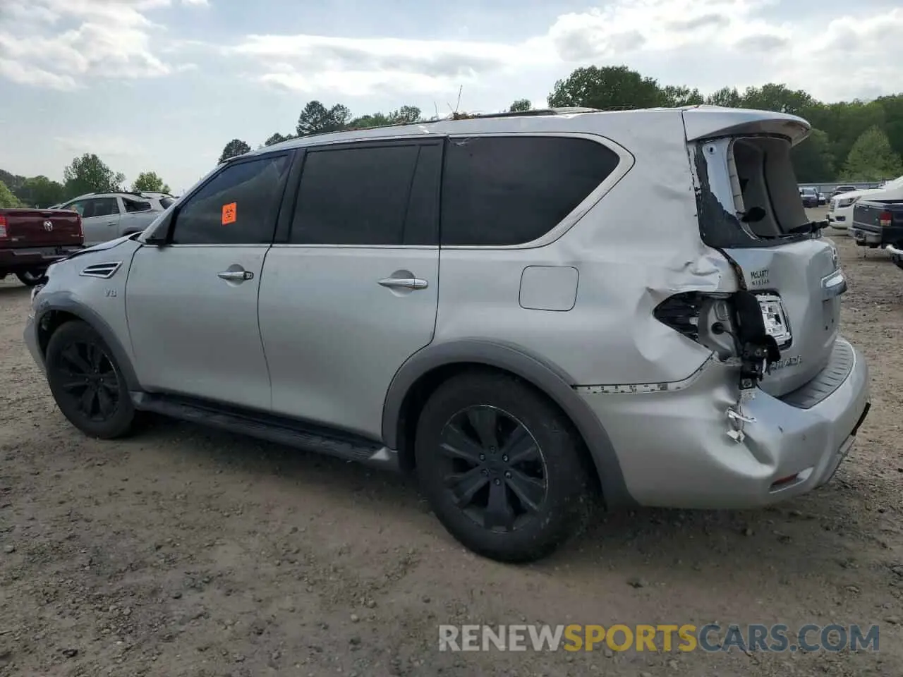 2 Photograph of a damaged car JN8AY2ND5K9090382 NISSAN ARMADA 2019