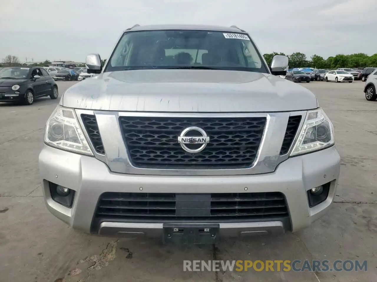 5 Фотография поврежденного автомобиля JN8AY2ND6K9092271 NISSAN ARMADA 2019