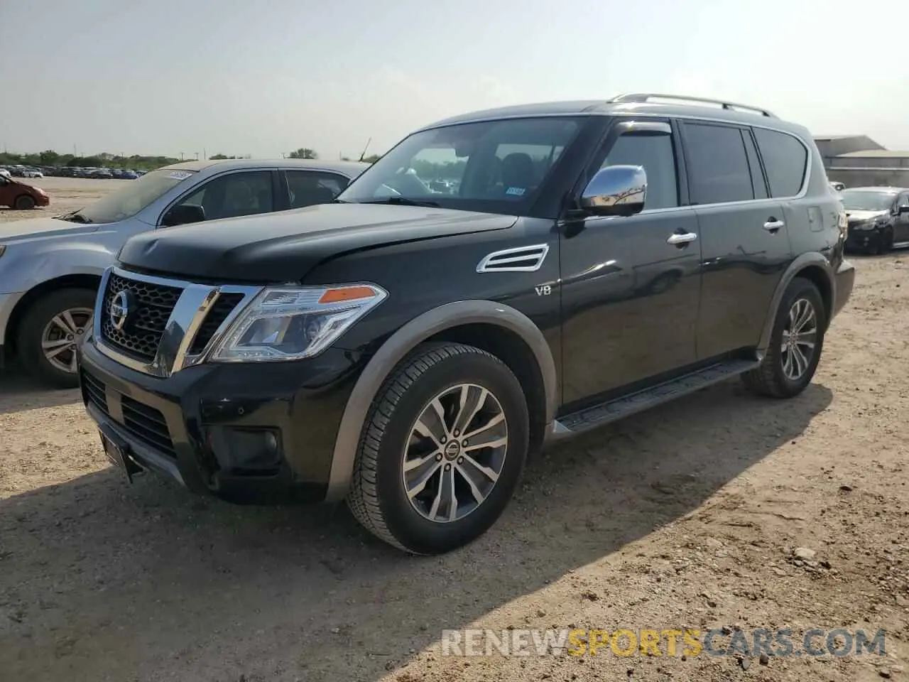 1 Photograph of a damaged car JN8AY2ND9K9090837 NISSAN ARMADA 2019