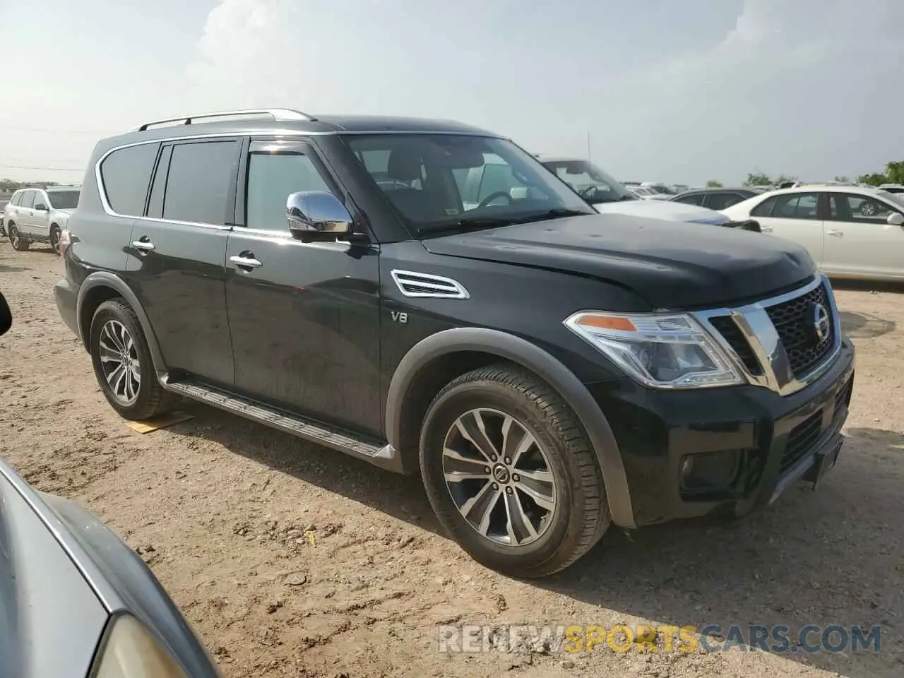 4 Photograph of a damaged car JN8AY2ND9K9090837 NISSAN ARMADA 2019
