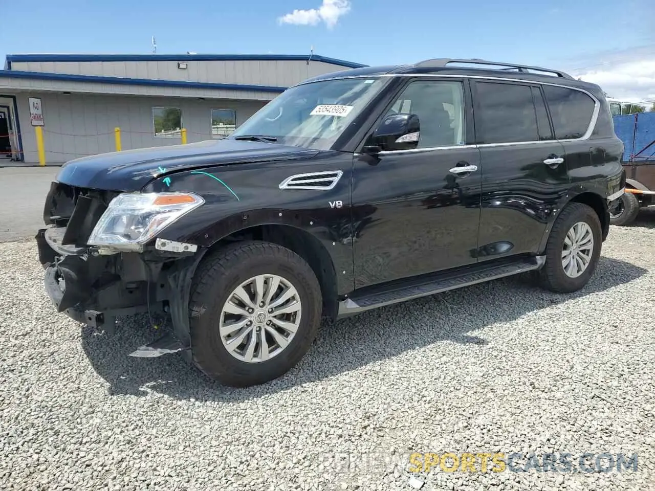 1 Фотография поврежденного автомобиля JN8AY2ND9K9093012 NISSAN ARMADA 2019