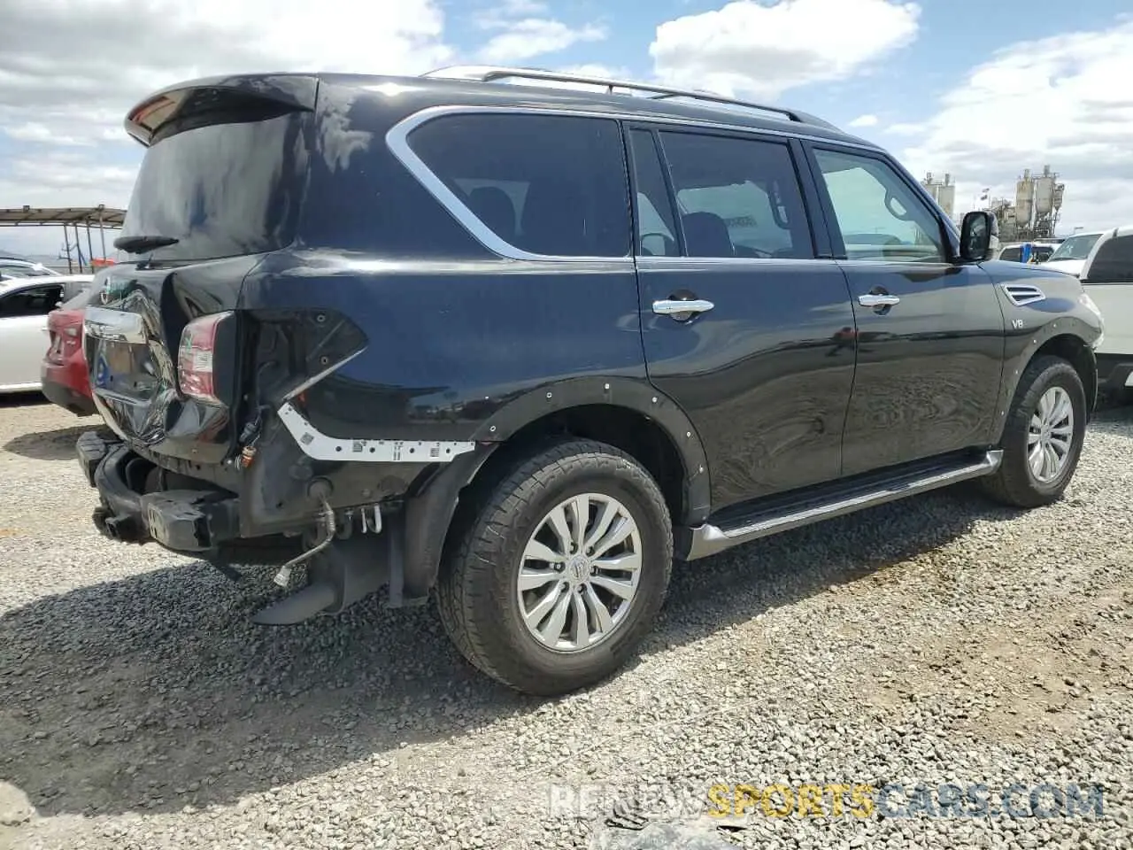 3 Фотография поврежденного автомобиля JN8AY2ND9K9093012 NISSAN ARMADA 2019