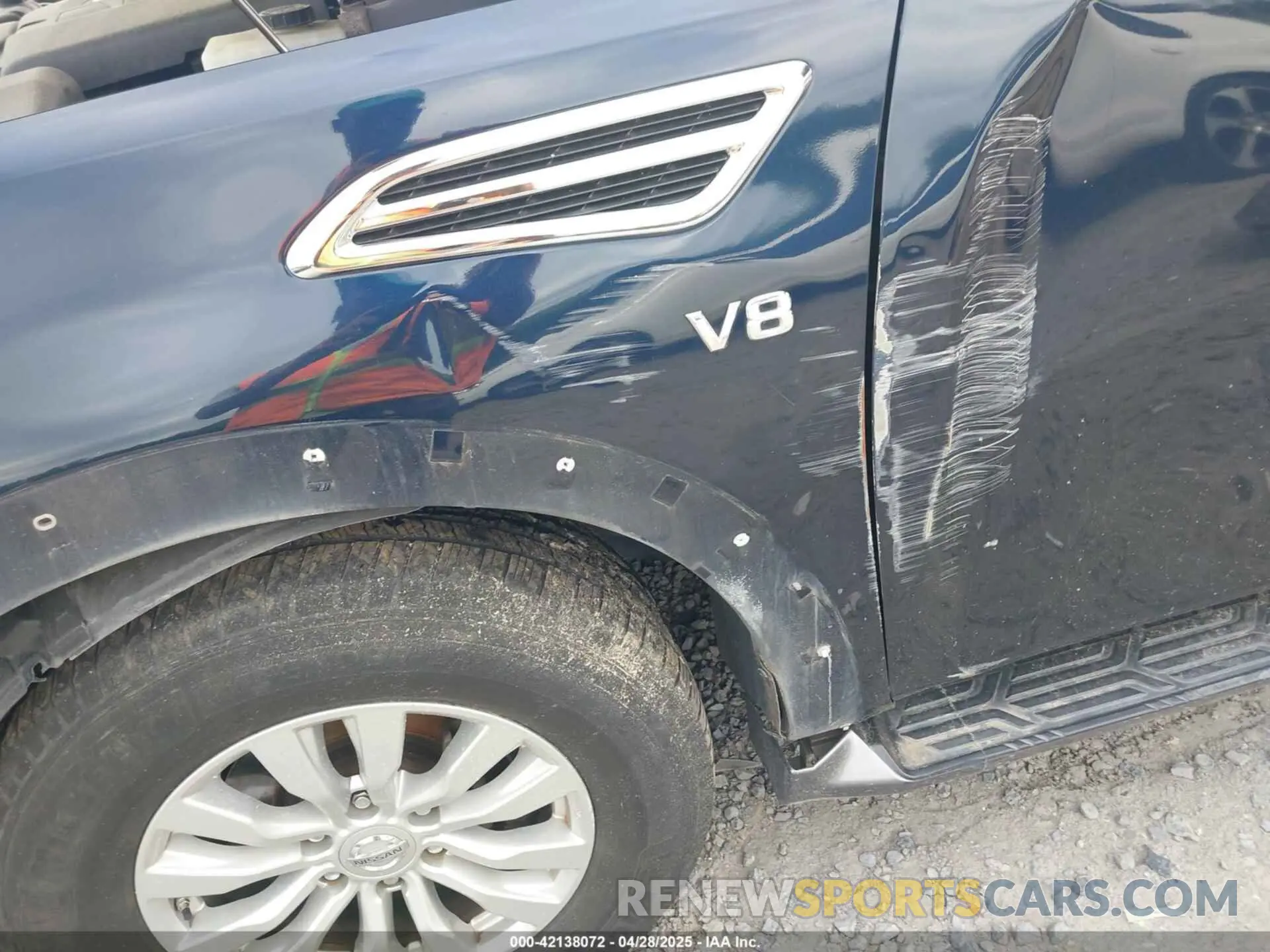 6 Photograph of a damaged car JN8AY2NDXK9090524 NISSAN ARMADA 2019