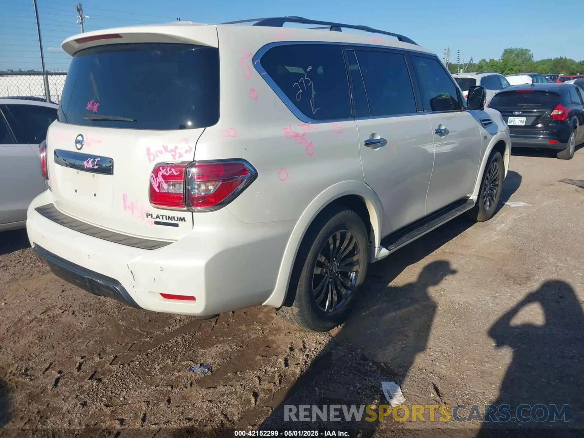 4 Photograph of a damaged car JN8AY2NE2K9755084 NISSAN ARMADA 2019