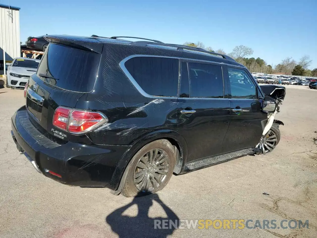 3 Photograph of a damaged car JN8AY2NF1K9351184 NISSAN ARMADA 2019