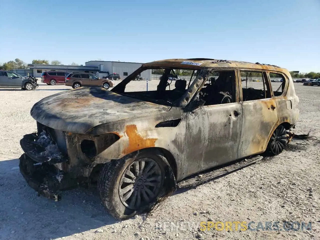 1 Photograph of a damaged car JN8AY2NF1K9351413 NISSAN ARMADA 2019