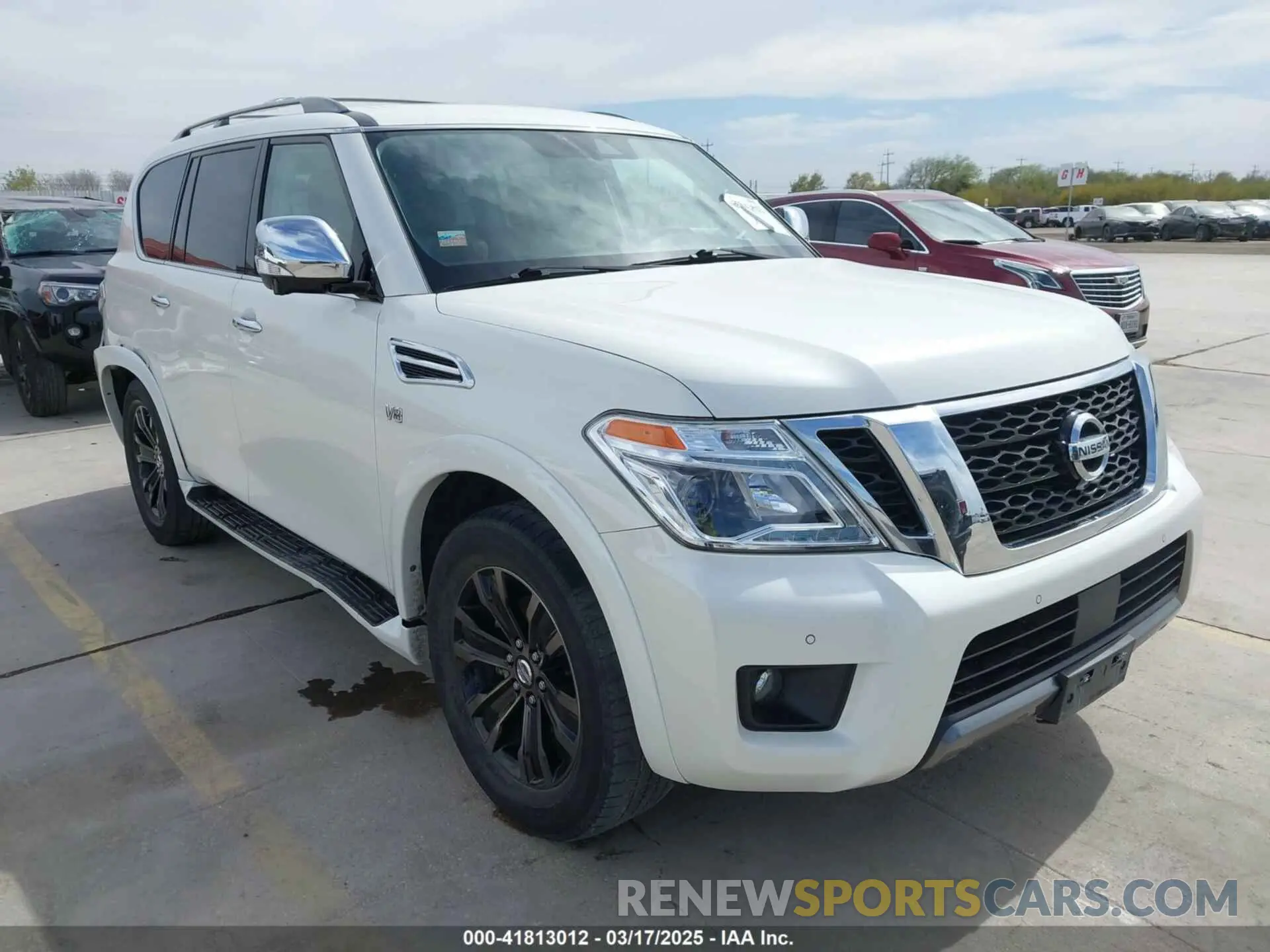 1 Фотография поврежденного автомобиля JN8AY2NF3K9350263 NISSAN ARMADA 2019