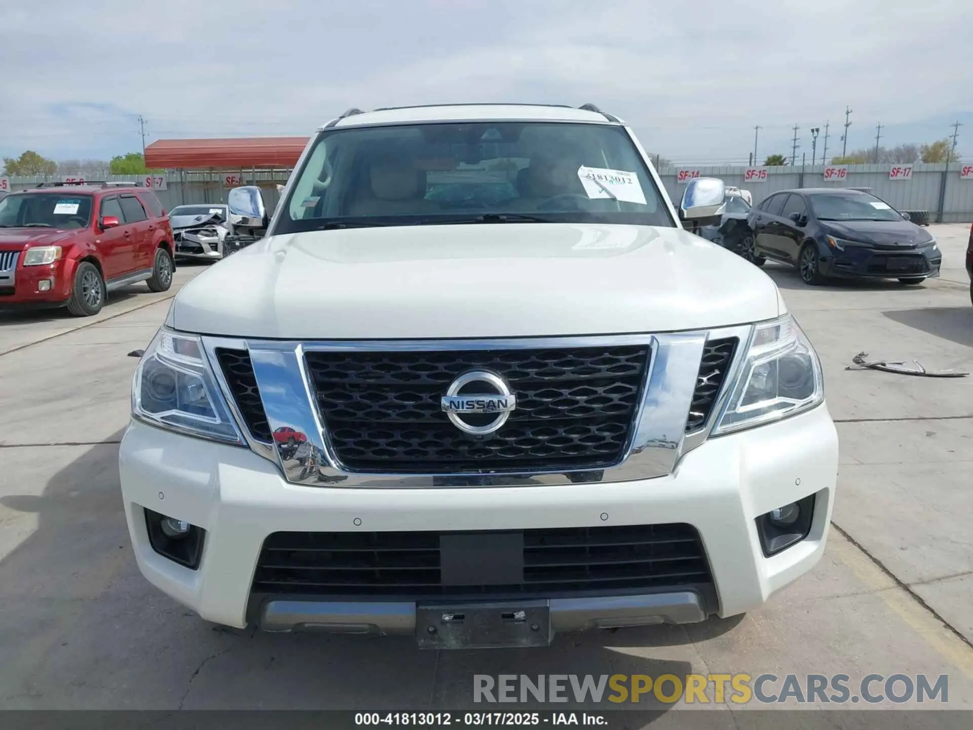 12 Фотография поврежденного автомобиля JN8AY2NF3K9350263 NISSAN ARMADA 2019