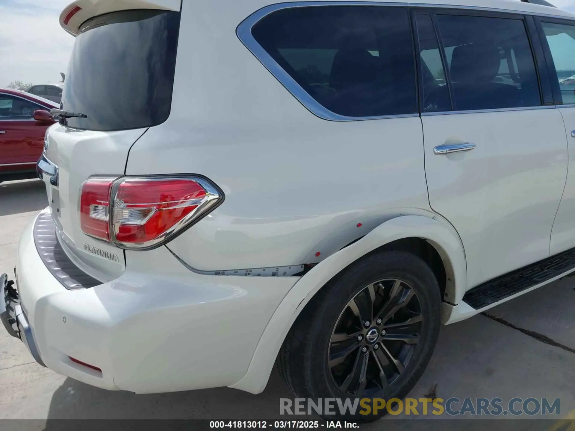 17 Фотография поврежденного автомобиля JN8AY2NF3K9350263 NISSAN ARMADA 2019