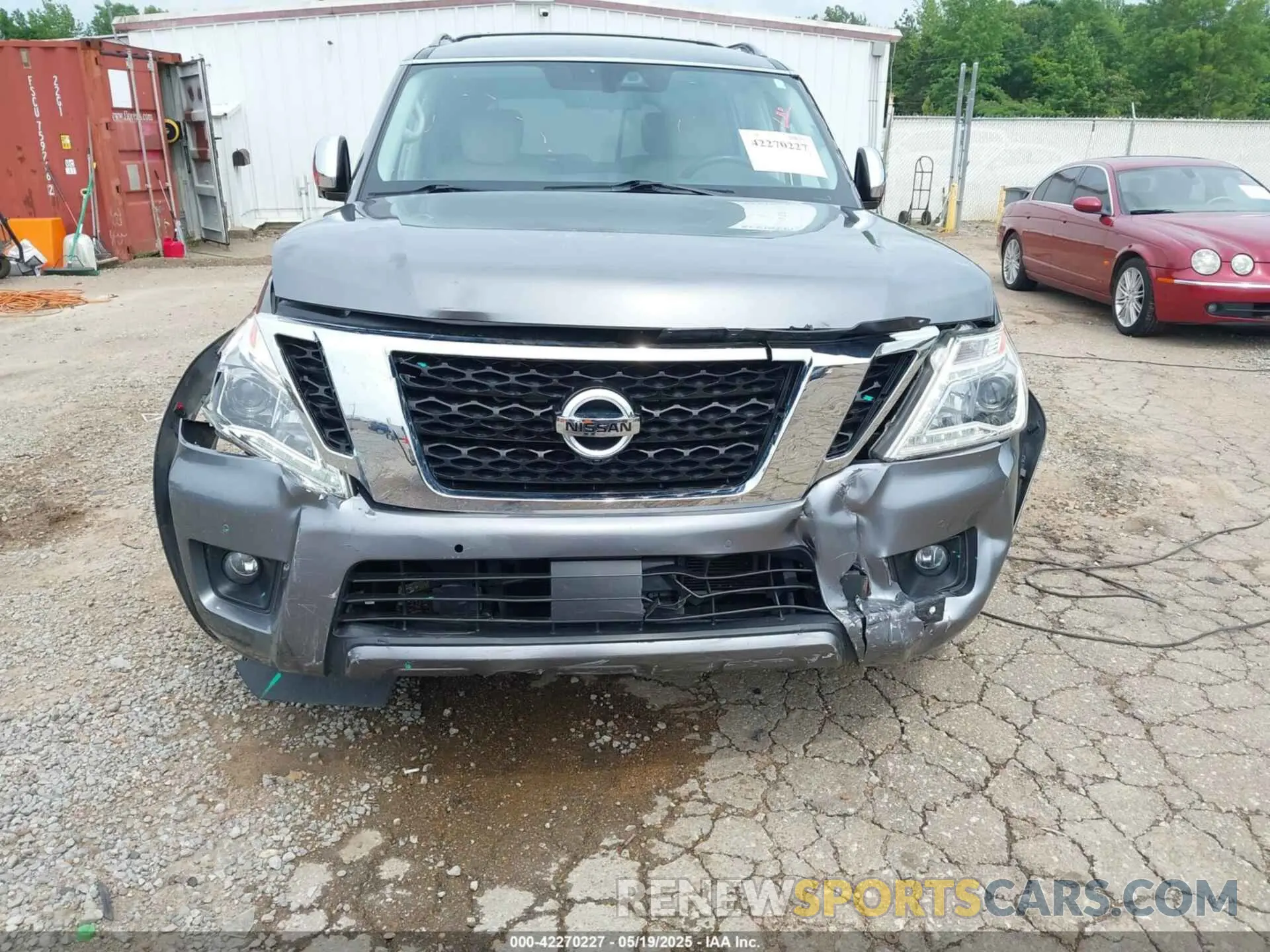 6 Photograph of a damaged car JN8AY2NF3K9351025 NISSAN ARMADA 2019