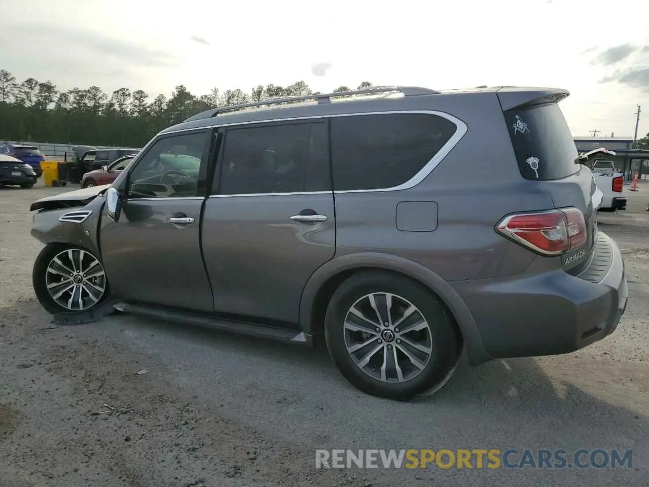 2 Photograph of a damaged car JN8AY2NC0L9622274 NISSAN ARMADA 2020