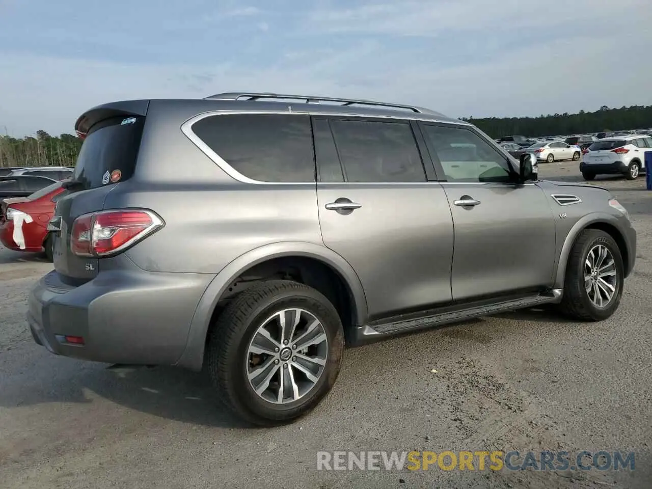3 Photograph of a damaged car JN8AY2NC0L9622274 NISSAN ARMADA 2020