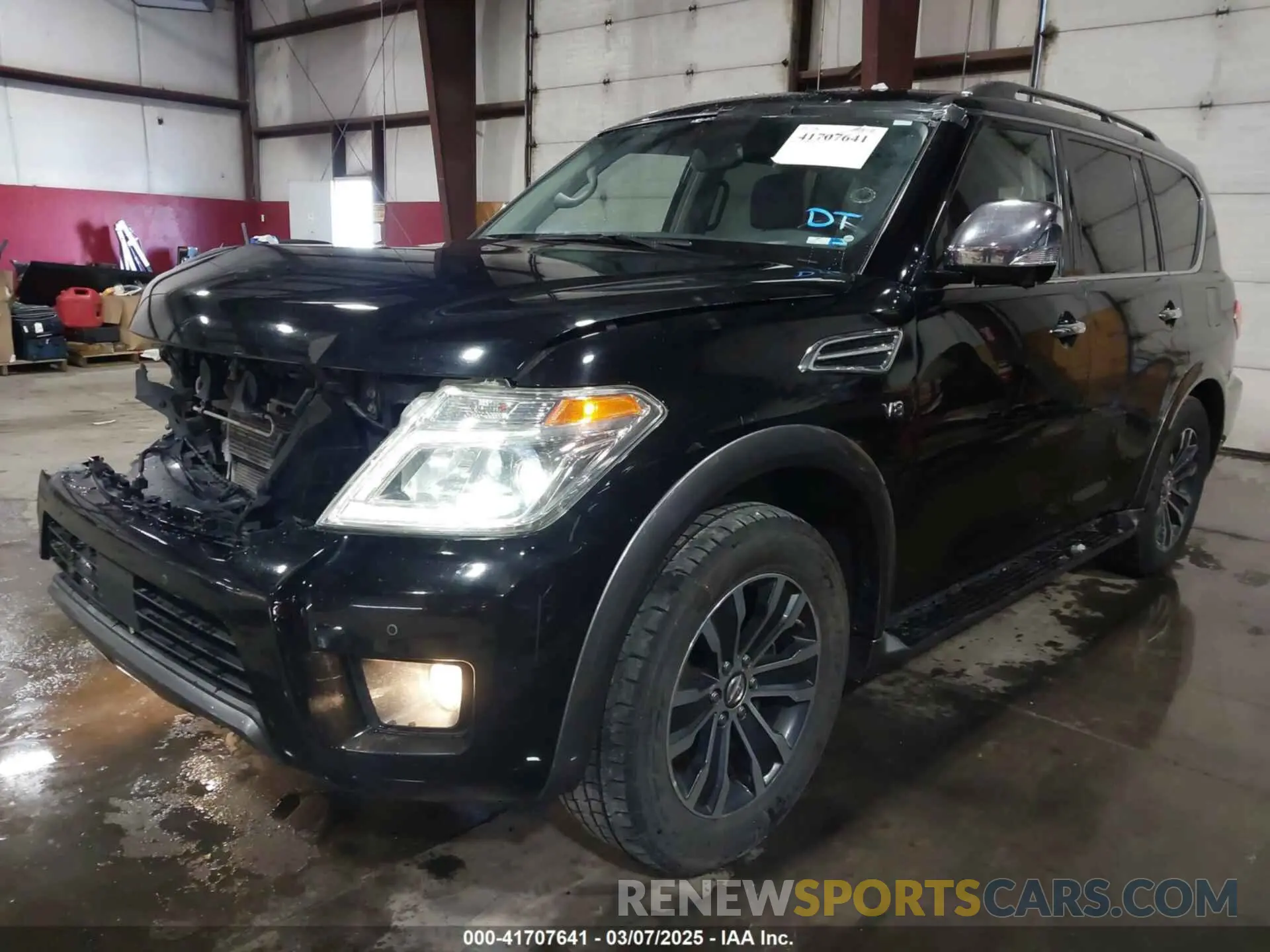 2 Фотография поврежденного автомобиля JN8AY2NC1L9615589 NISSAN ARMADA 2020