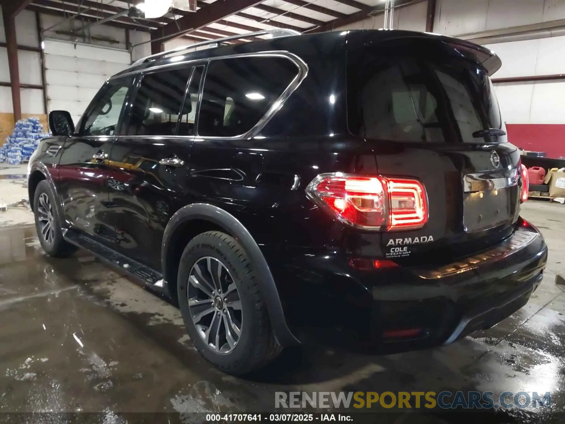 3 Фотография поврежденного автомобиля JN8AY2NC1L9615589 NISSAN ARMADA 2020