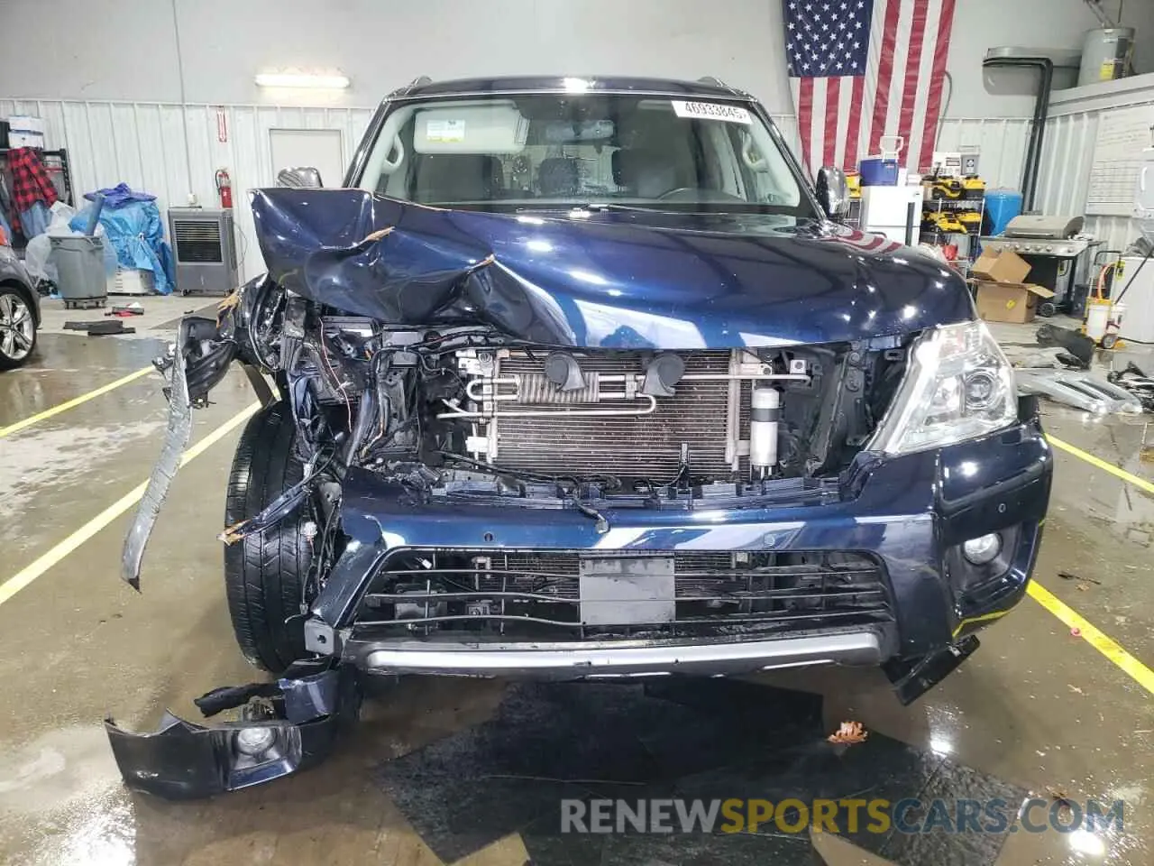5 Photograph of a damaged car JN8AY2NC3L9615884 NISSAN ARMADA 2020
