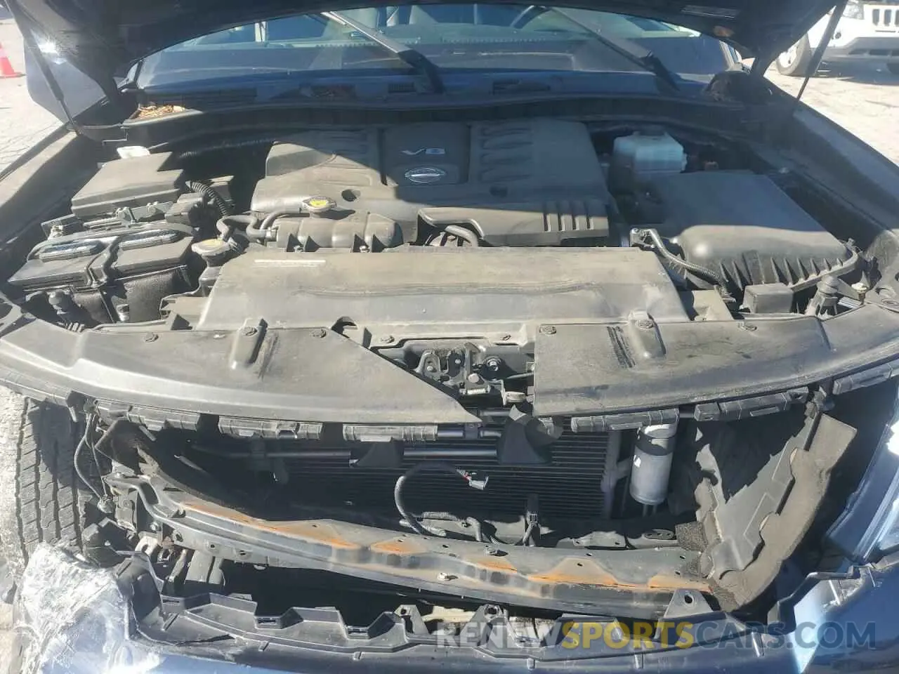 12 Фотография поврежденного автомобиля JN8AY2NC4LX516499 NISSAN ARMADA 2020