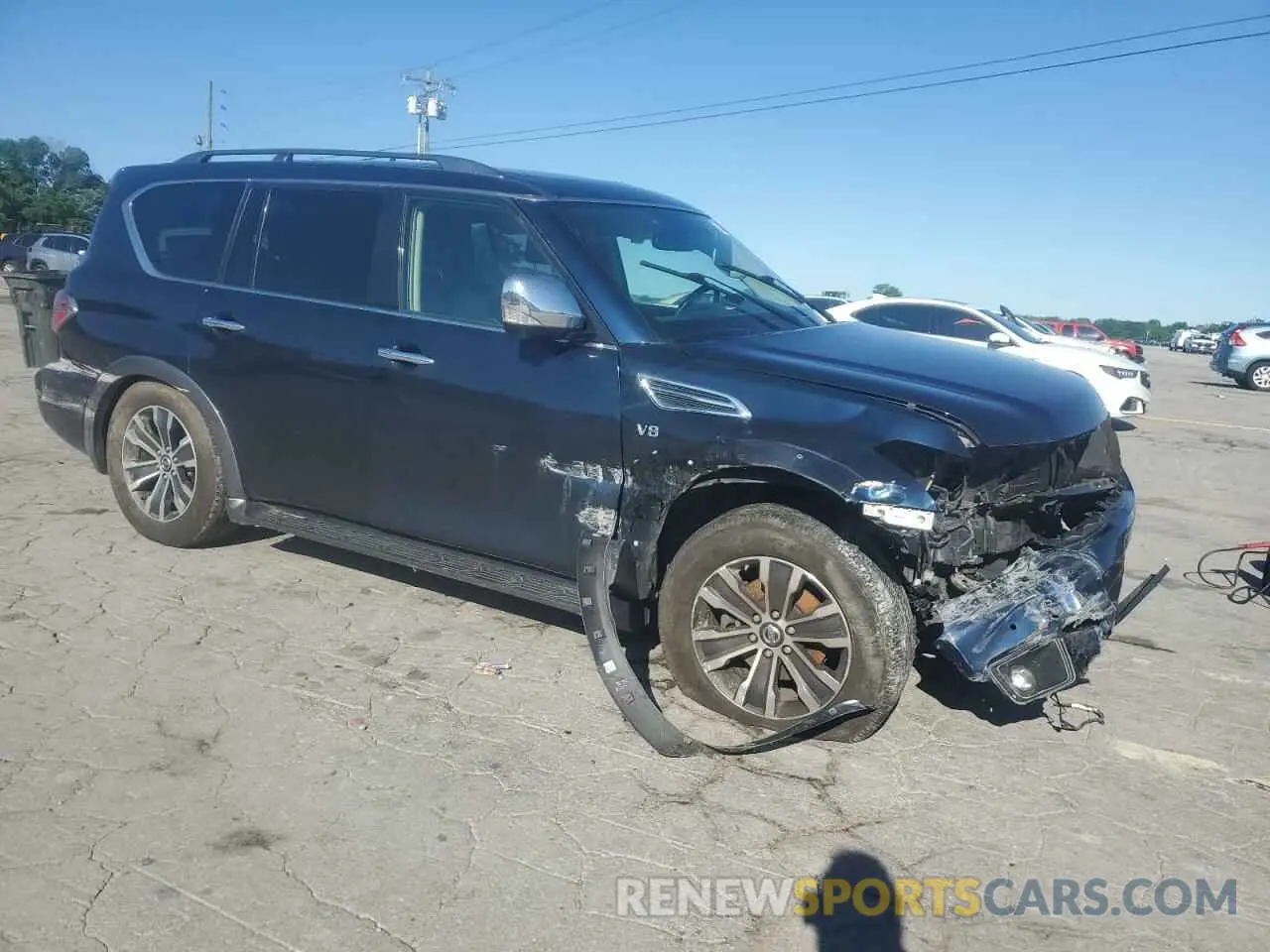 4 Фотография поврежденного автомобиля JN8AY2NC4LX516499 NISSAN ARMADA 2020