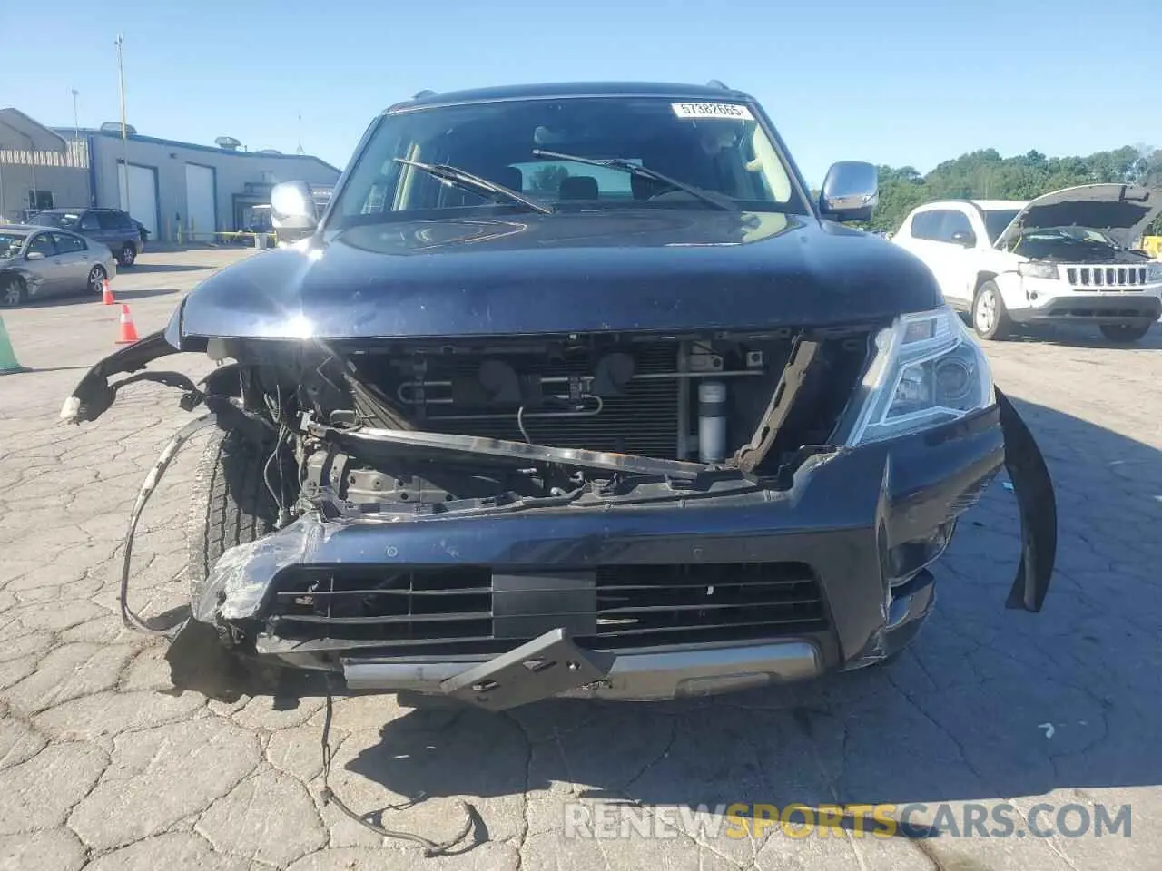 5 Фотография поврежденного автомобиля JN8AY2NC4LX516499 NISSAN ARMADA 2020