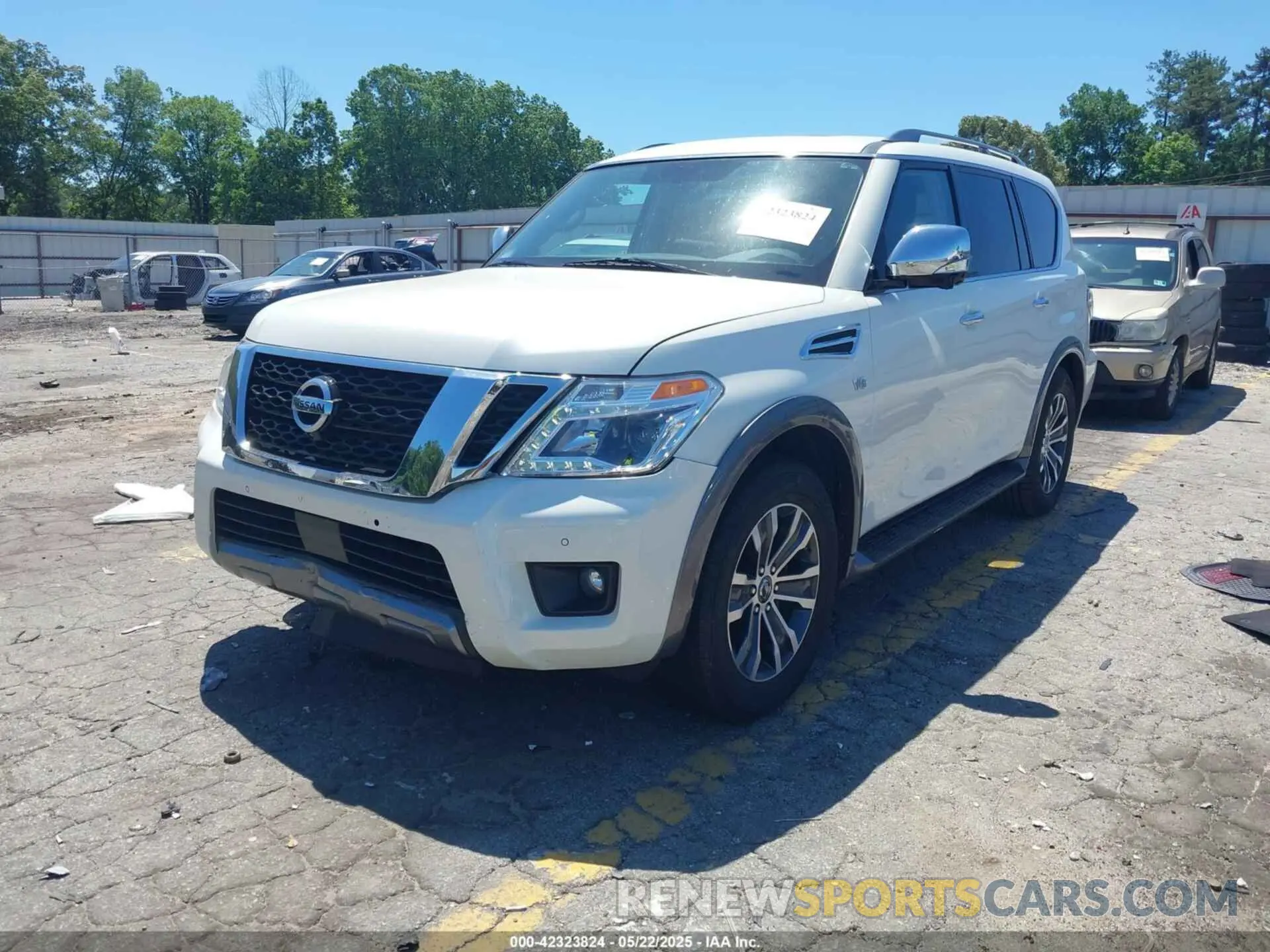2 Photograph of a damaged car JN8AY2NC5L9615157 NISSAN ARMADA 2020