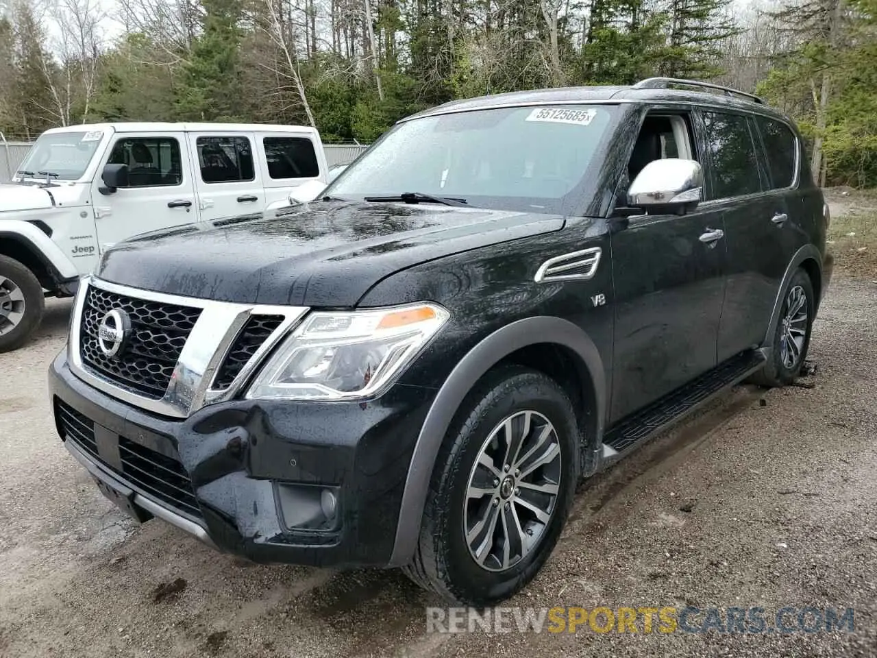 1 Фотография поврежденного автомобиля JN8AY2NC5L9621606 NISSAN ARMADA 2020