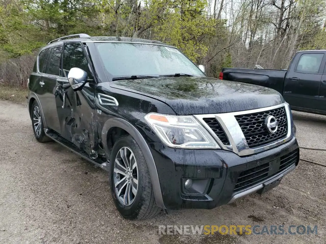 4 Фотография поврежденного автомобиля JN8AY2NC5L9621606 NISSAN ARMADA 2020