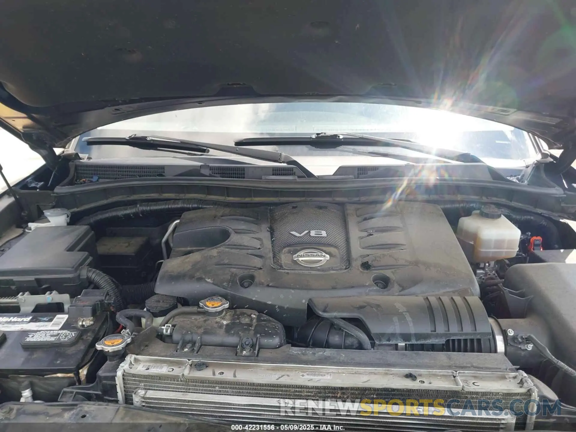 10 Фотография поврежденного автомобиля JN8AY2NC6L9615068 NISSAN ARMADA 2020