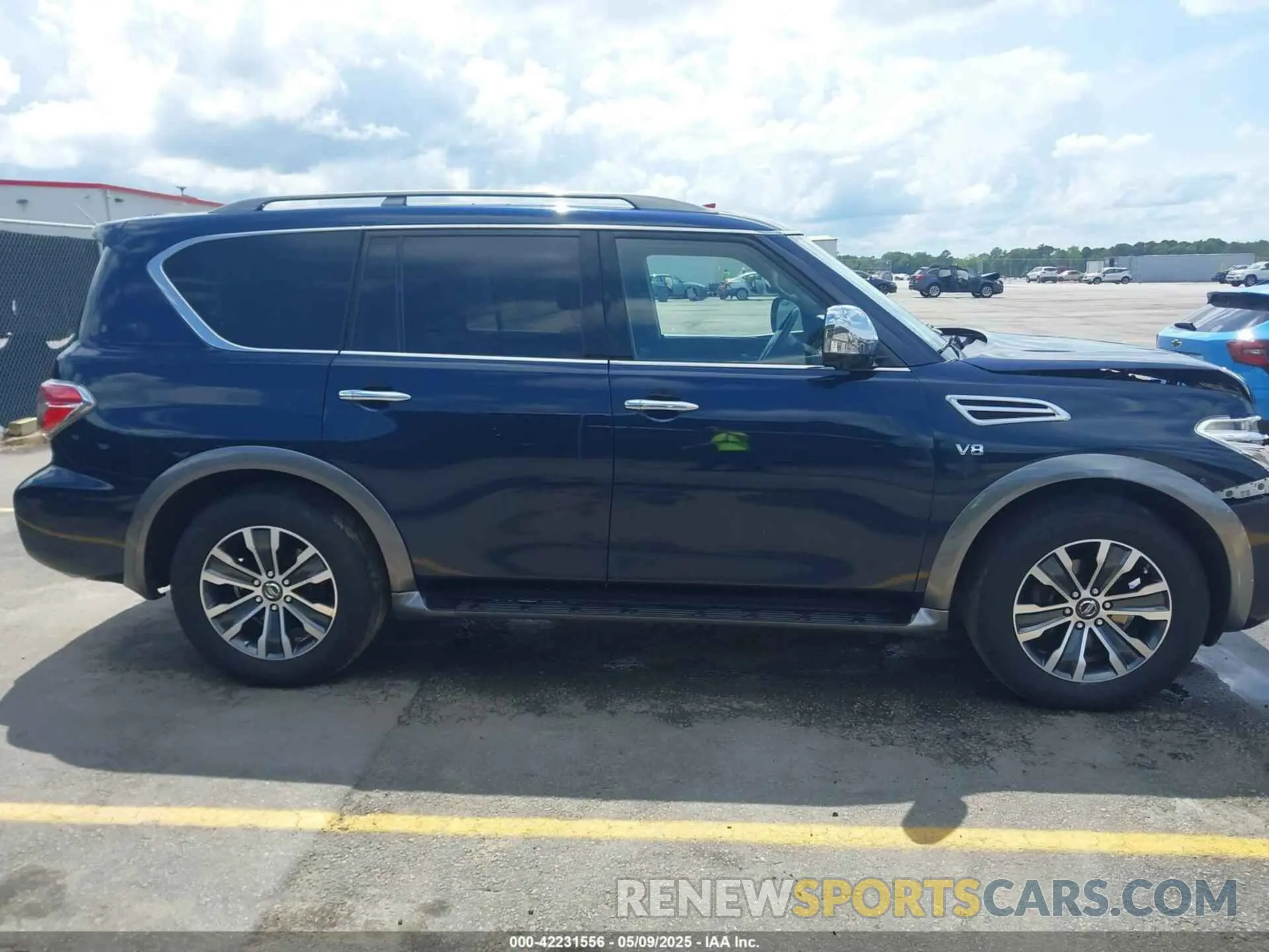 13 Фотография поврежденного автомобиля JN8AY2NC6L9615068 NISSAN ARMADA 2020