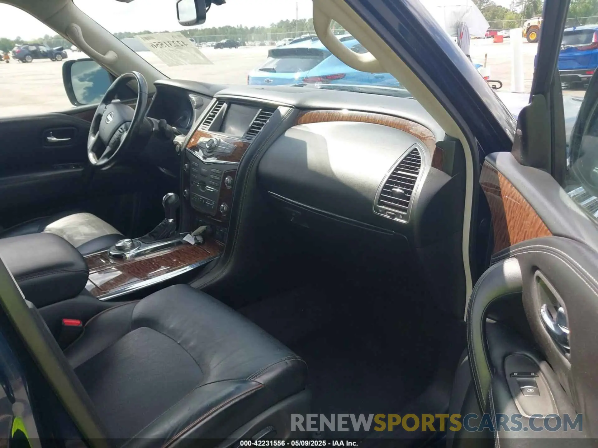 5 Фотография поврежденного автомобиля JN8AY2NC6L9615068 NISSAN ARMADA 2020