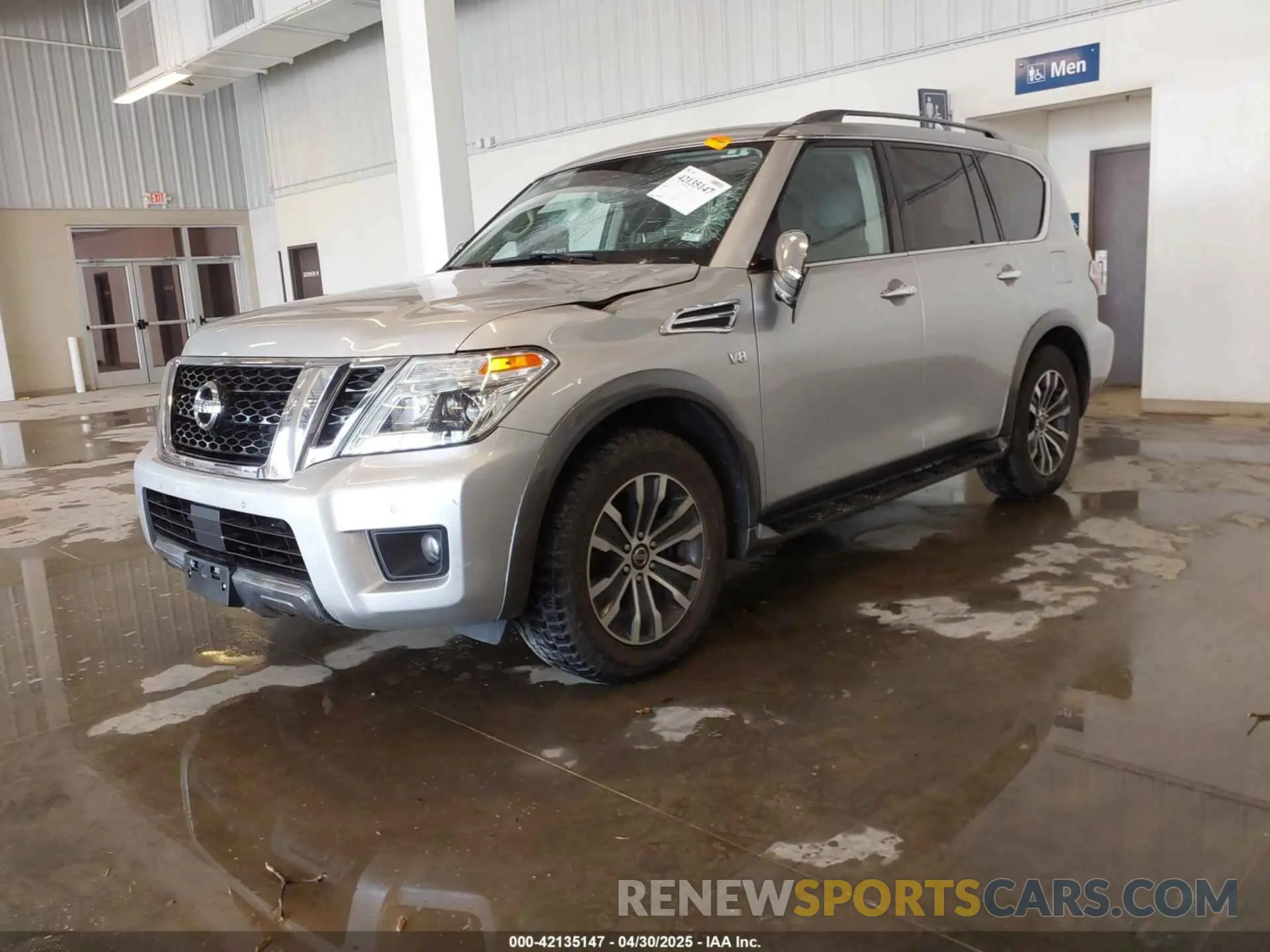 2 Photograph of a damaged car JN8AY2NC6L9621162 NISSAN ARMADA 2020