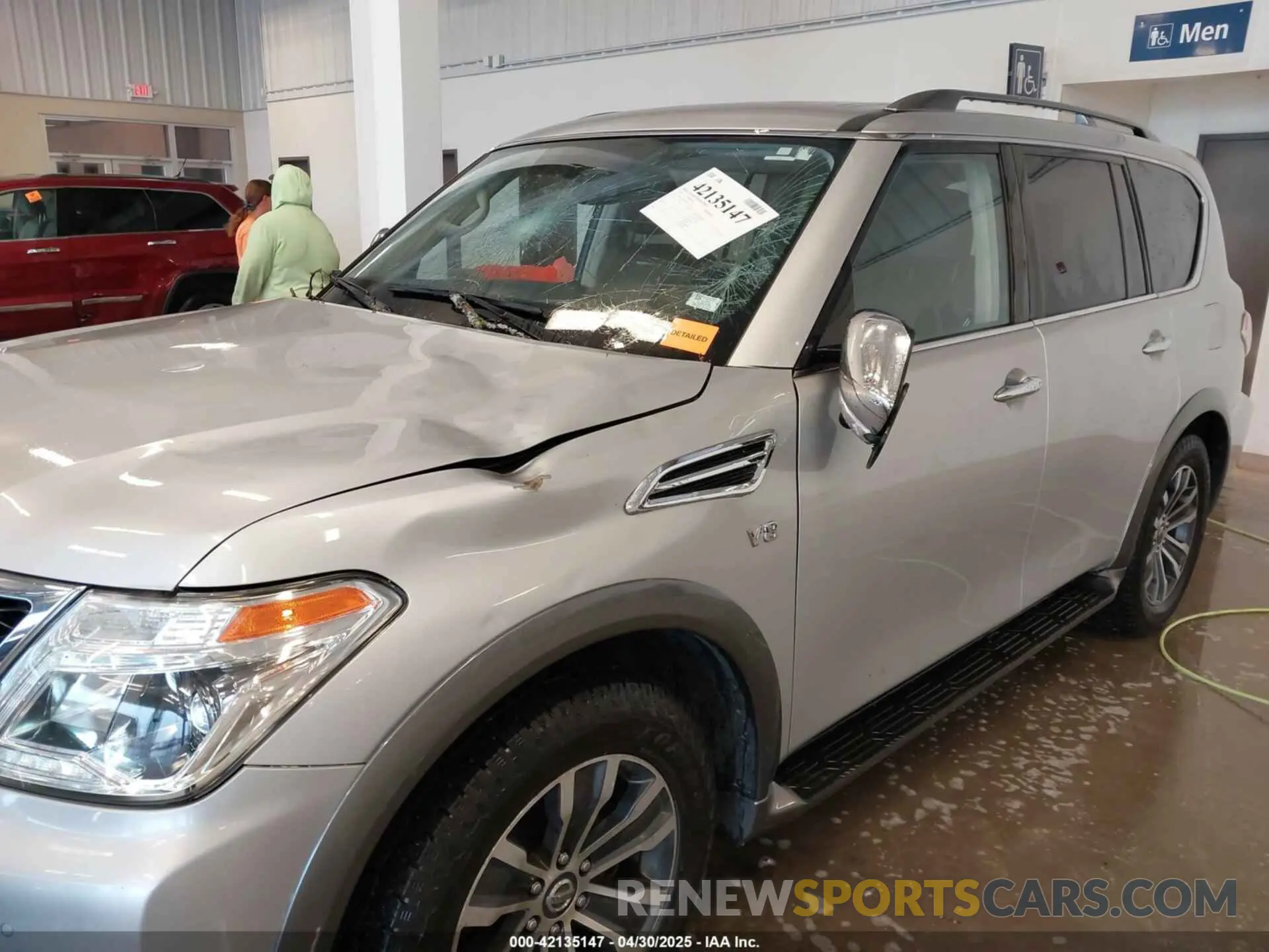 6 Photograph of a damaged car JN8AY2NC6L9621162 NISSAN ARMADA 2020
