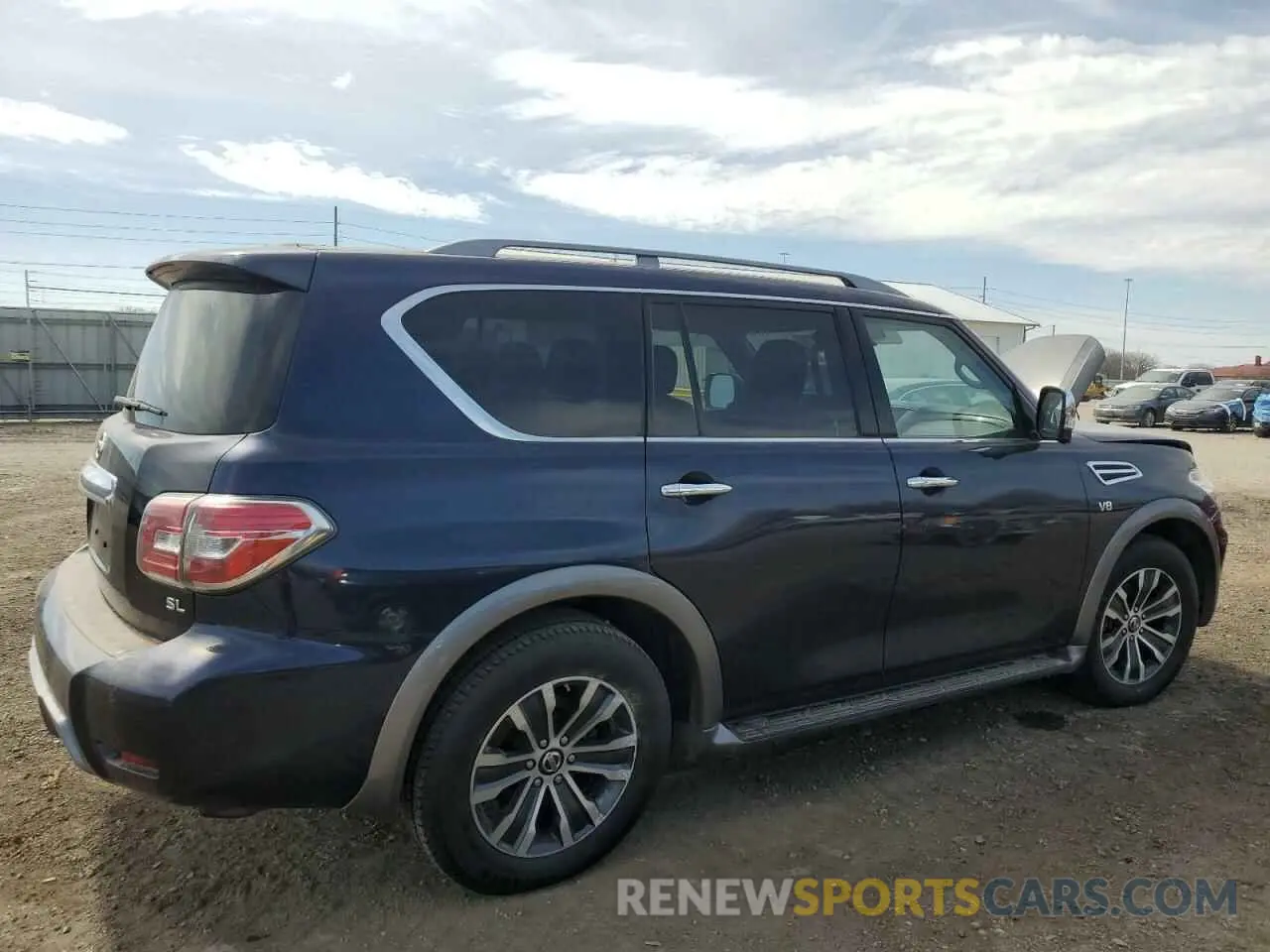 3 Photograph of a damaged car JN8AY2NC7L9615936 NISSAN ARMADA 2020