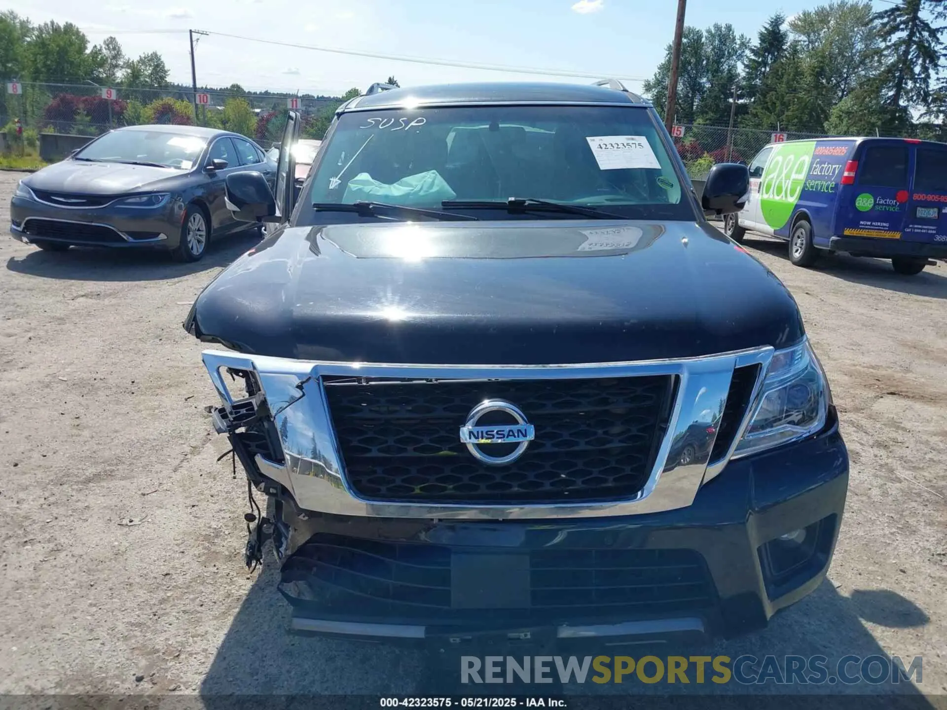 12 Photograph of a damaged car JN8AY2NCXLX516135 NISSAN ARMADA 2020