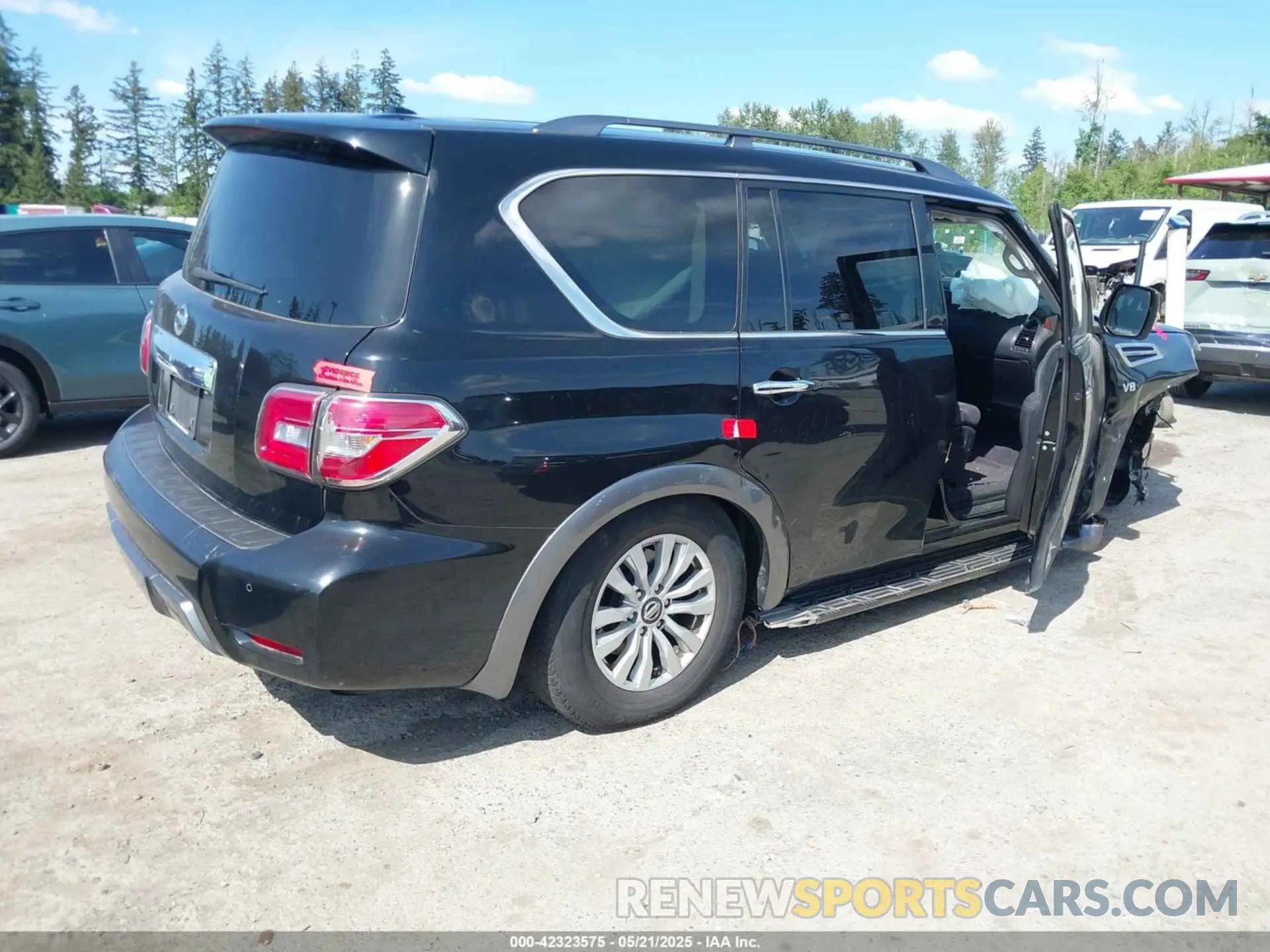 4 Photograph of a damaged car JN8AY2NCXLX516135 NISSAN ARMADA 2020