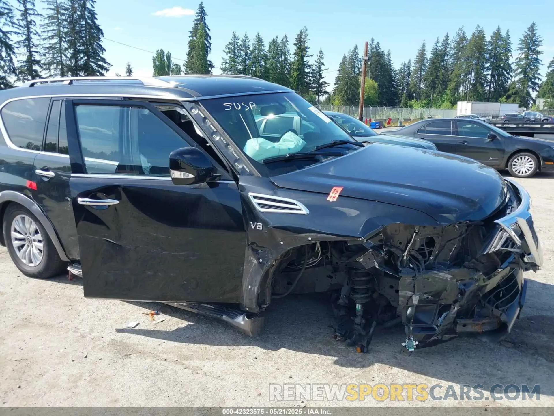 6 Photograph of a damaged car JN8AY2NCXLX516135 NISSAN ARMADA 2020