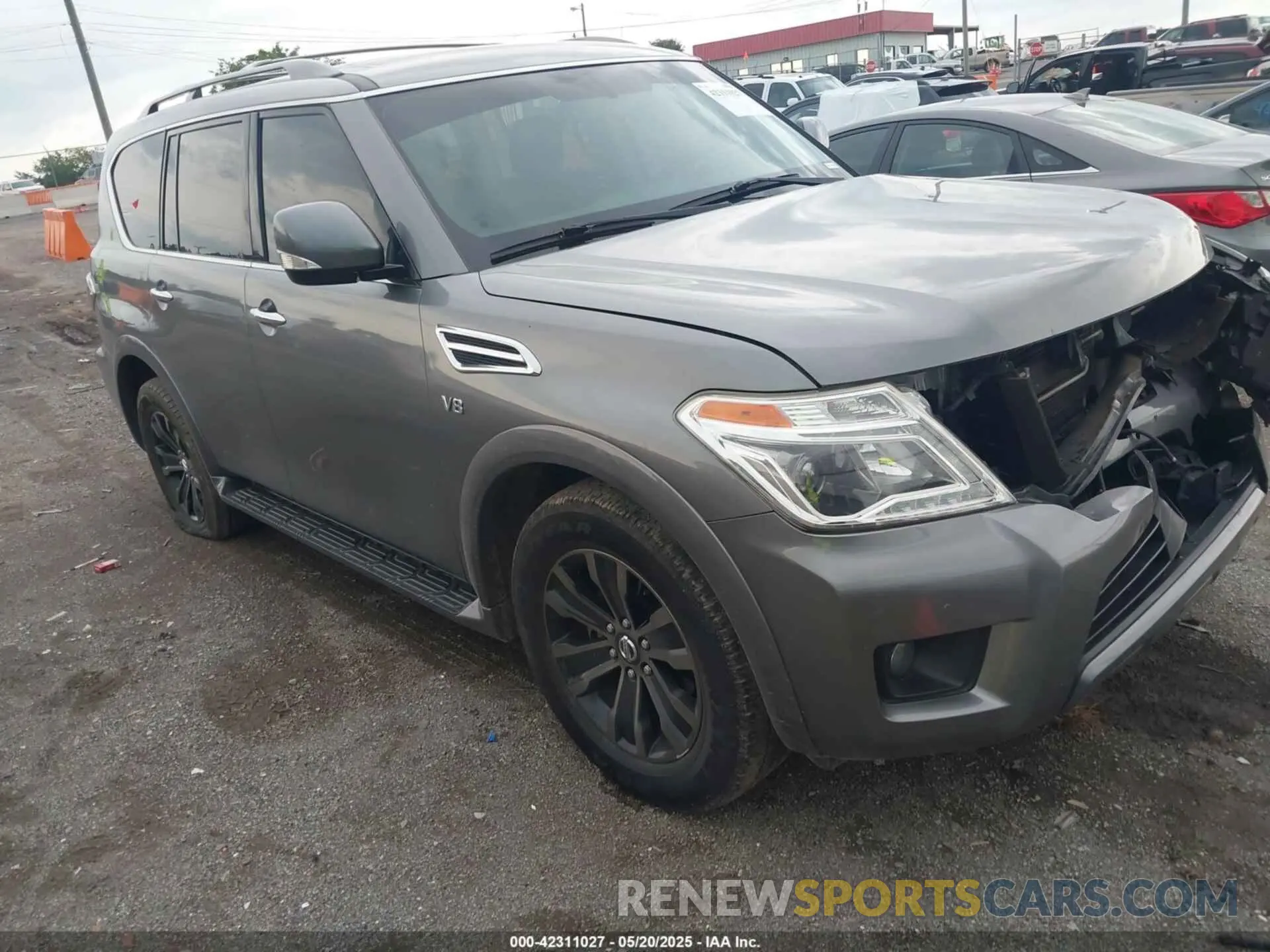 1 Фотография поврежденного автомобиля JN8AY2ND0L9105632 NISSAN ARMADA 2020